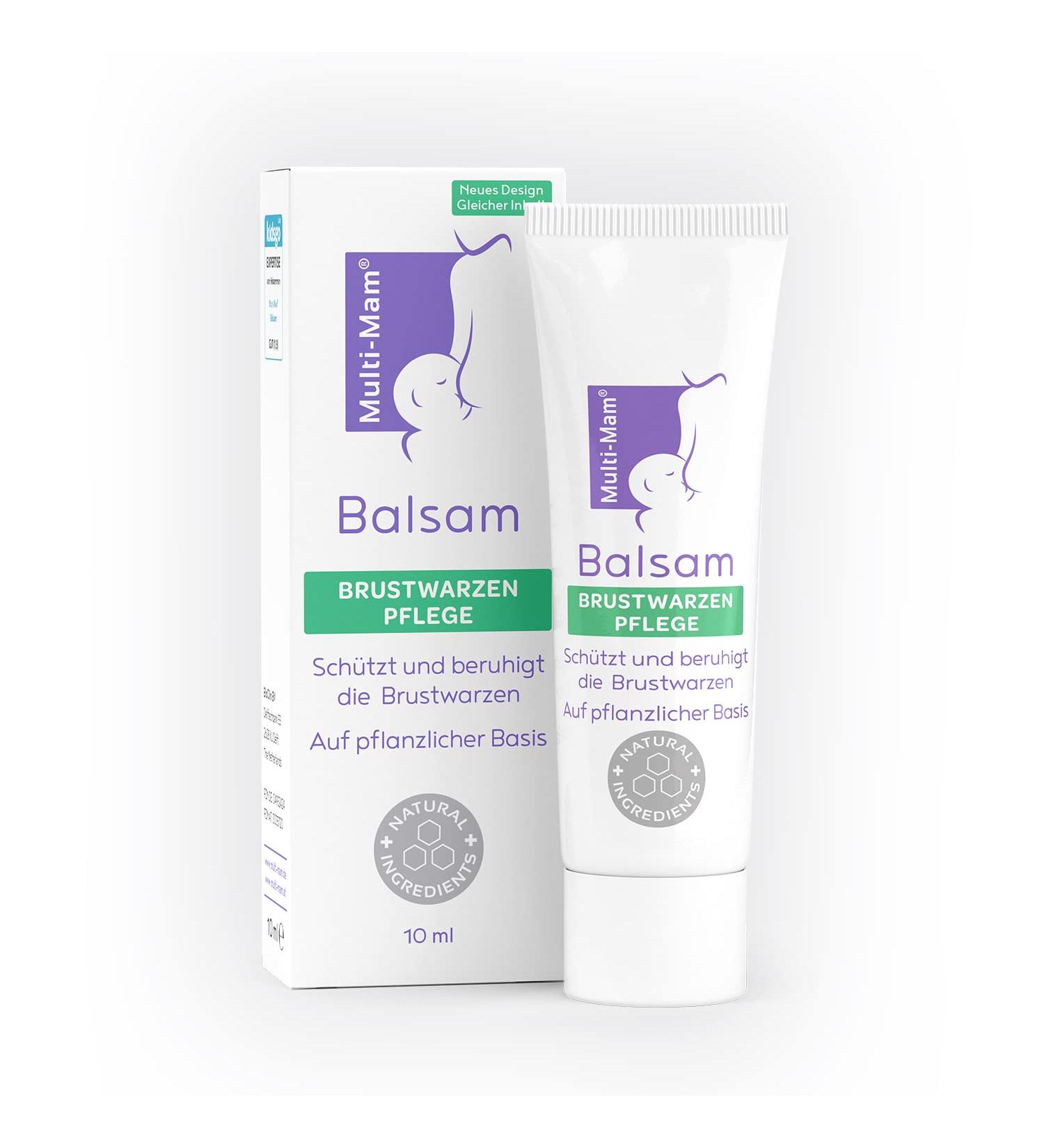Multi-Mam Nipple Balm 10ml | Vegan Relief for Dry Cracked Nipples | Safe for Moms & Babies | Breastfeeding Essential - Buy Online on GoSupps.com