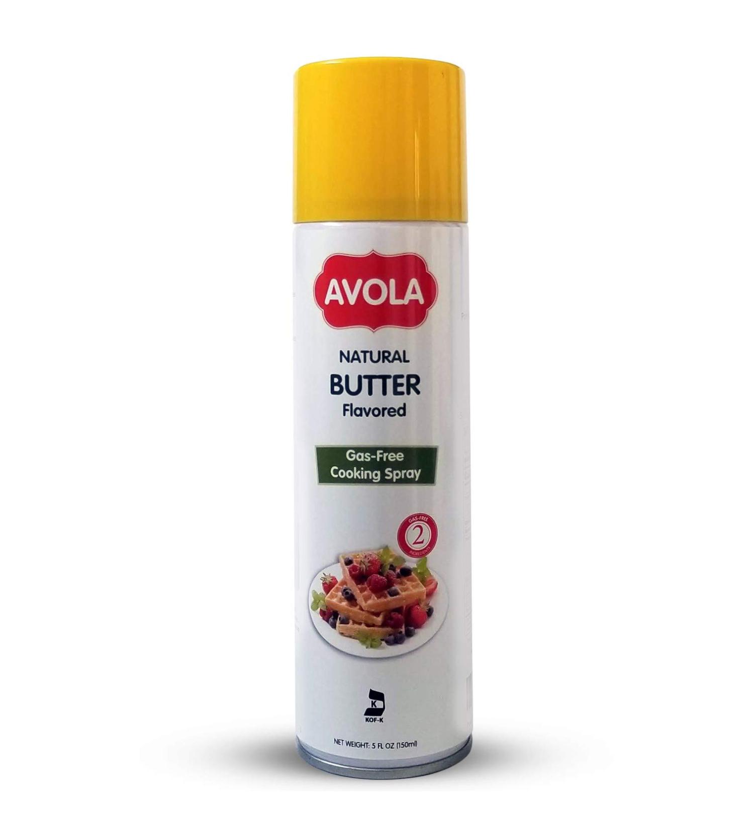 Gas-Free Butter Flavor Cooking Spray | Aerosol-Free, Gluten-Free, Vegan, Kosher | 5 fl oz (150 ml) - Buy Online on GoSupps.com