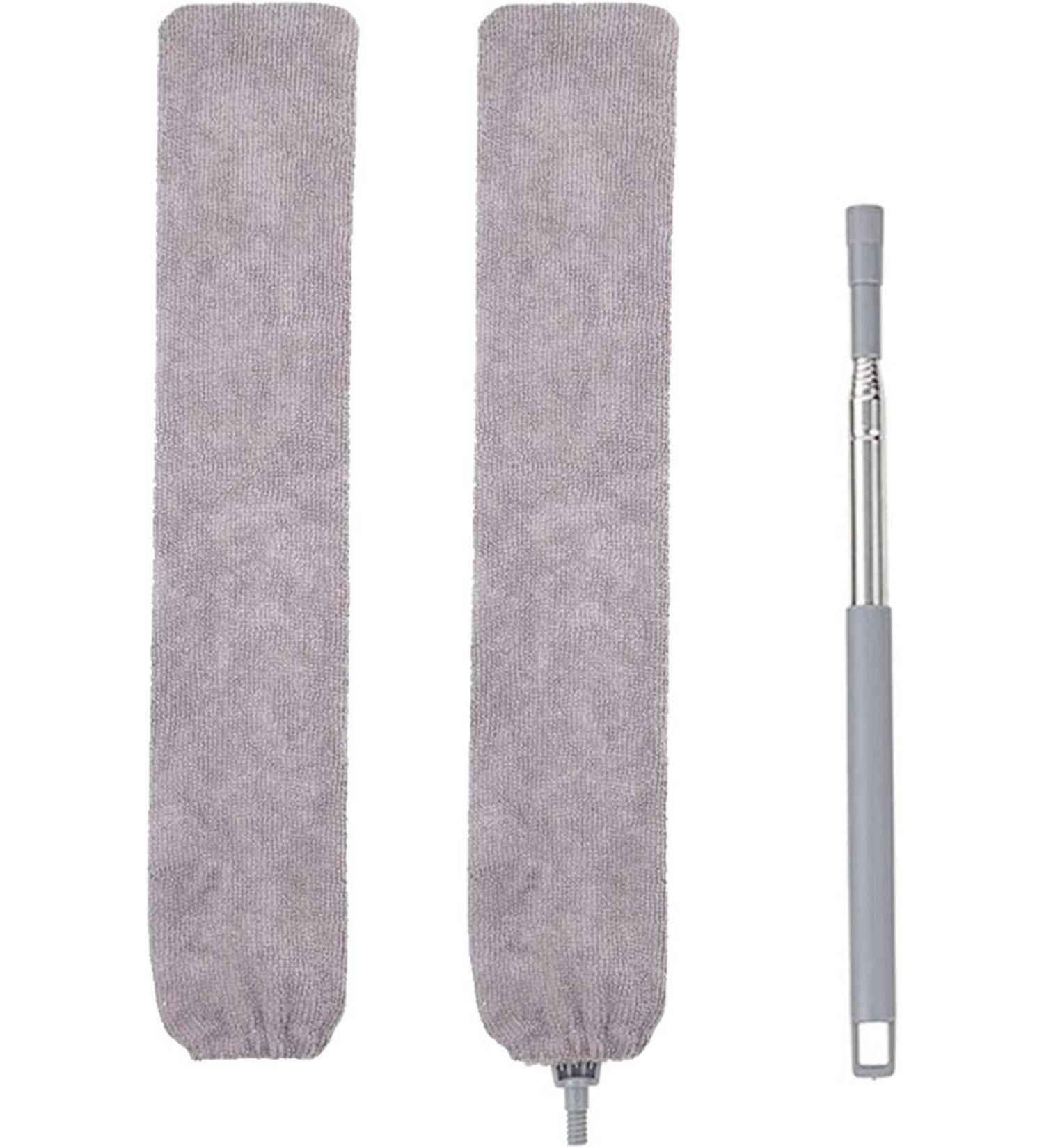 Gap Dust Cleaner Extendable Gap Duster for Cleaning with Extension Pole Long Damp Dusters for Cleaning Ceiling Window Baseboard - Buy Online on GoSupps.com