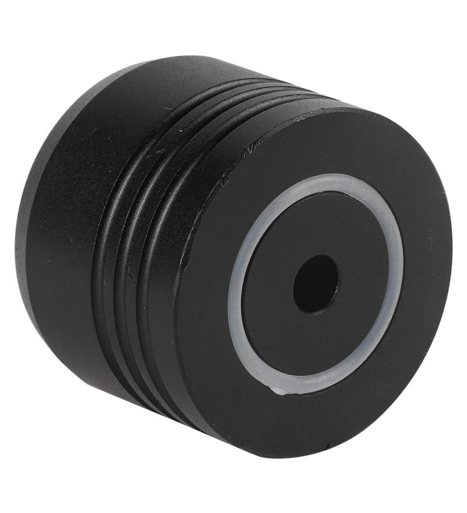 Men's Razor & Shaving Brush Stand - Simple Metal Organizer Kit (Black) | International Shipping Available - Buy Online on GoSupps.com