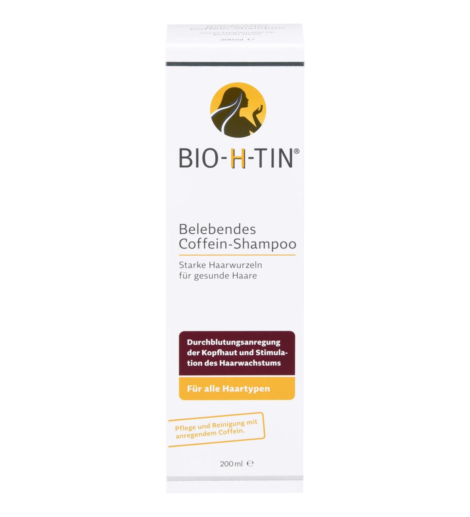  BIO-H-TIN BIO-H-THIN invigorating caffeine shampoo 200 ml cream - Buy Online on GoSupps.com