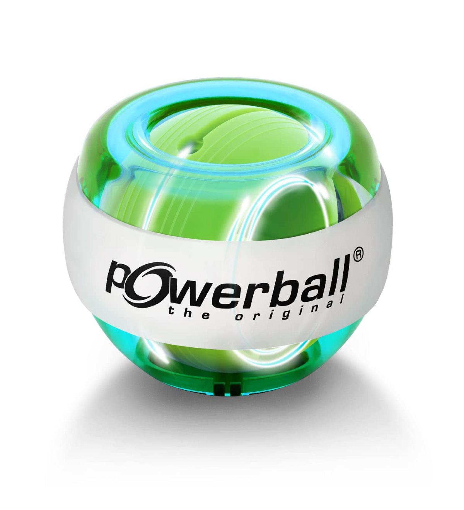 Powerball Lightning Green - Original Gyroscopic Hand Trainer with Green Light Effect | Kernpower - Buy Online on GoSupps.com