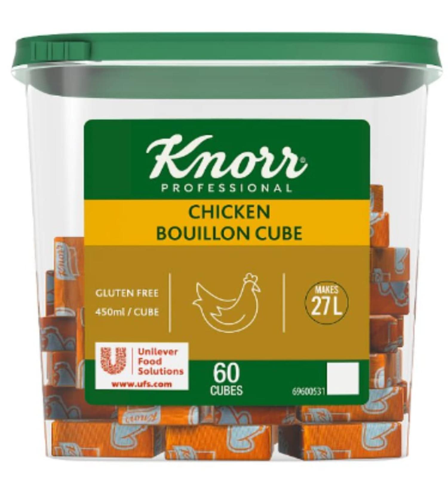 Knorr Professional Chicken Bouillon Cube 600g x 3 Chicken Bouillon Cube 3 1 count (Pack of 3)