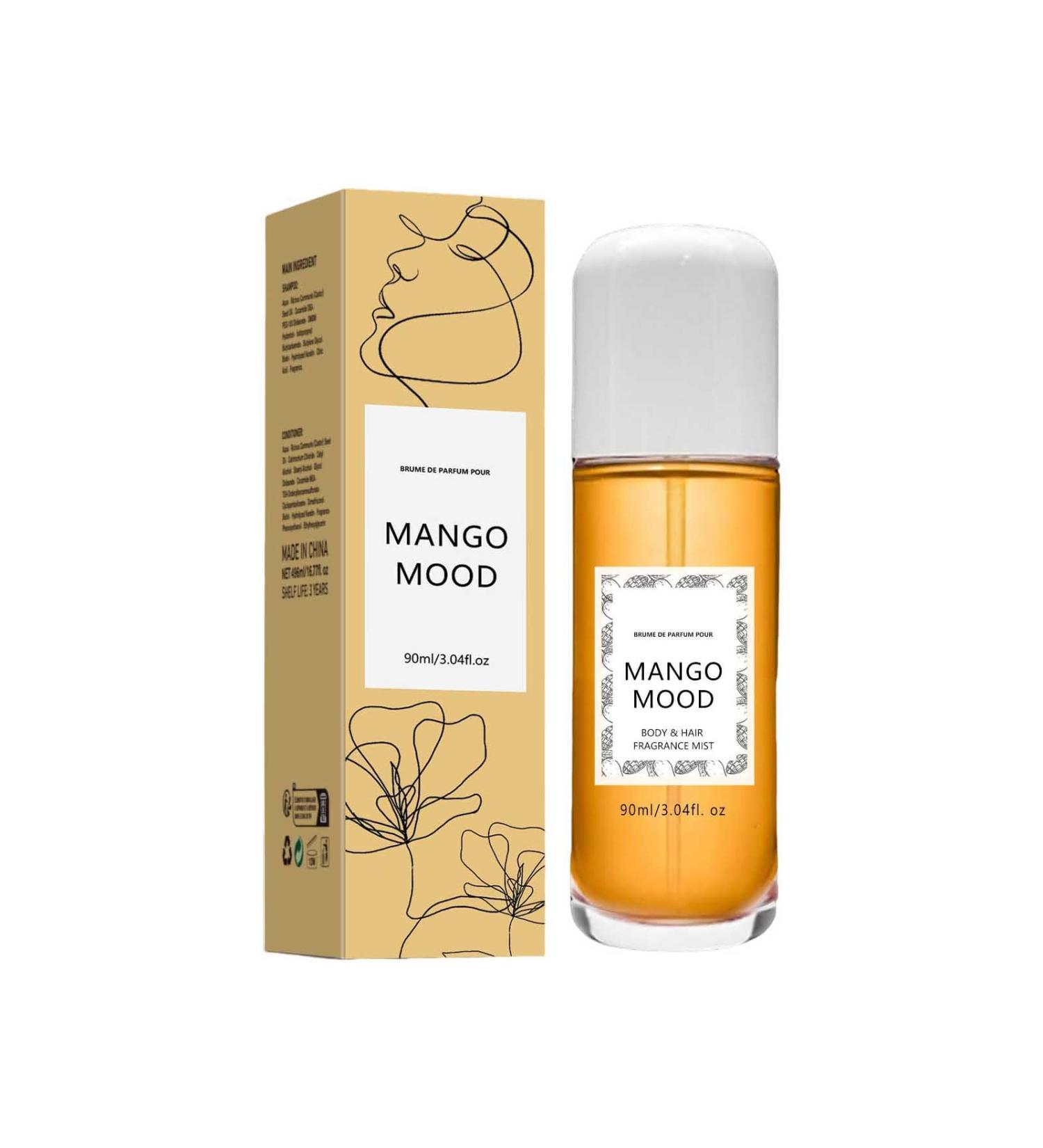 Vanilla Perfume Spray Long Lasting Vanilla Skin Mist Multi-Use Body & Hair Fragrance Mist 90 Ml/ 3 Oz Travel Size for Women & Girls Vanilla Moonstone Mango Dragon fruit Amber (Mango1) - Buy Online on GoSupps.com