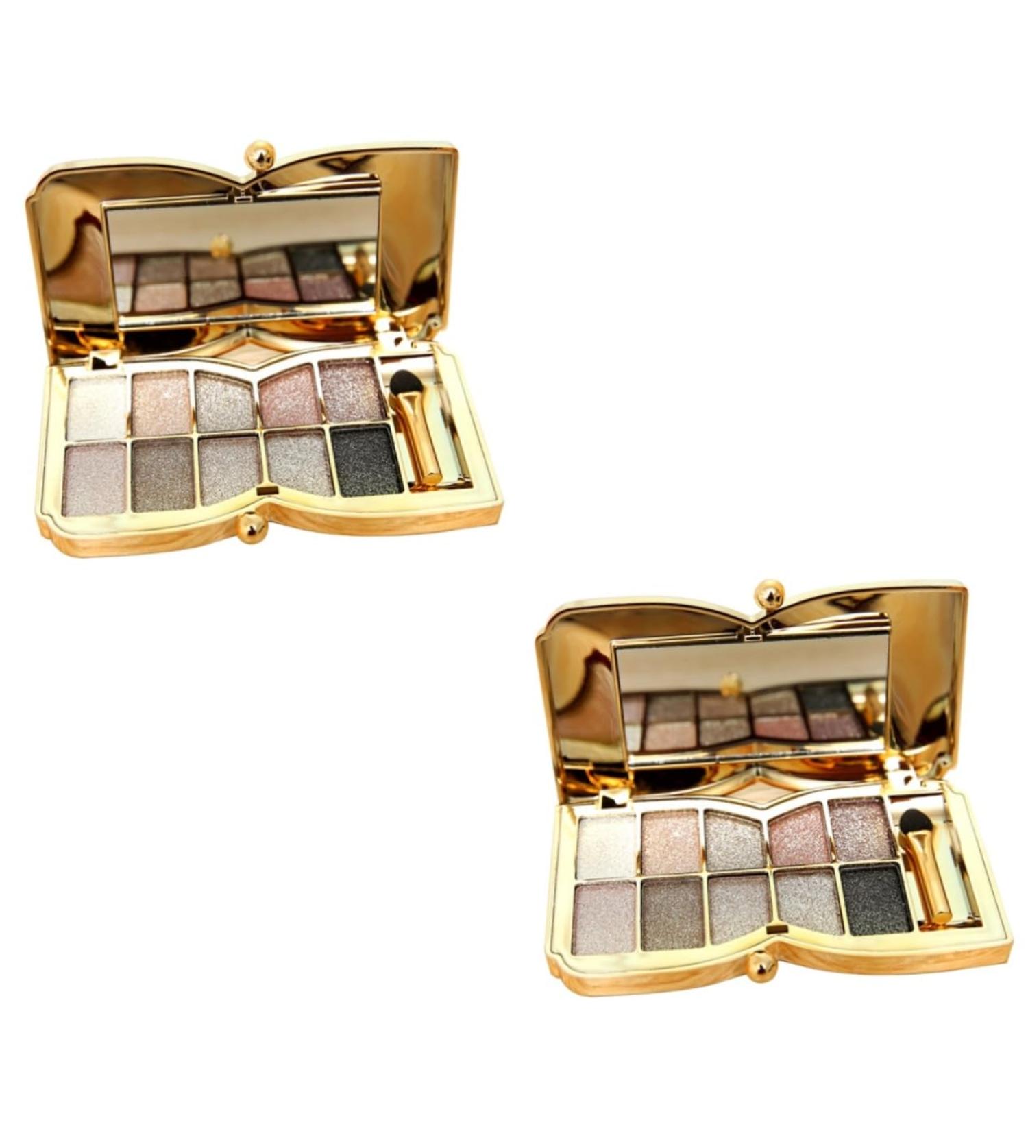 FOMIYES 2pcs Eye Shadow Palettes Eyeshadow Pallete Eyeshadow Palette Set Pearlescent 1 count (Pack of 1) As Shownx2pcs - Buy Online on GoSupps.com