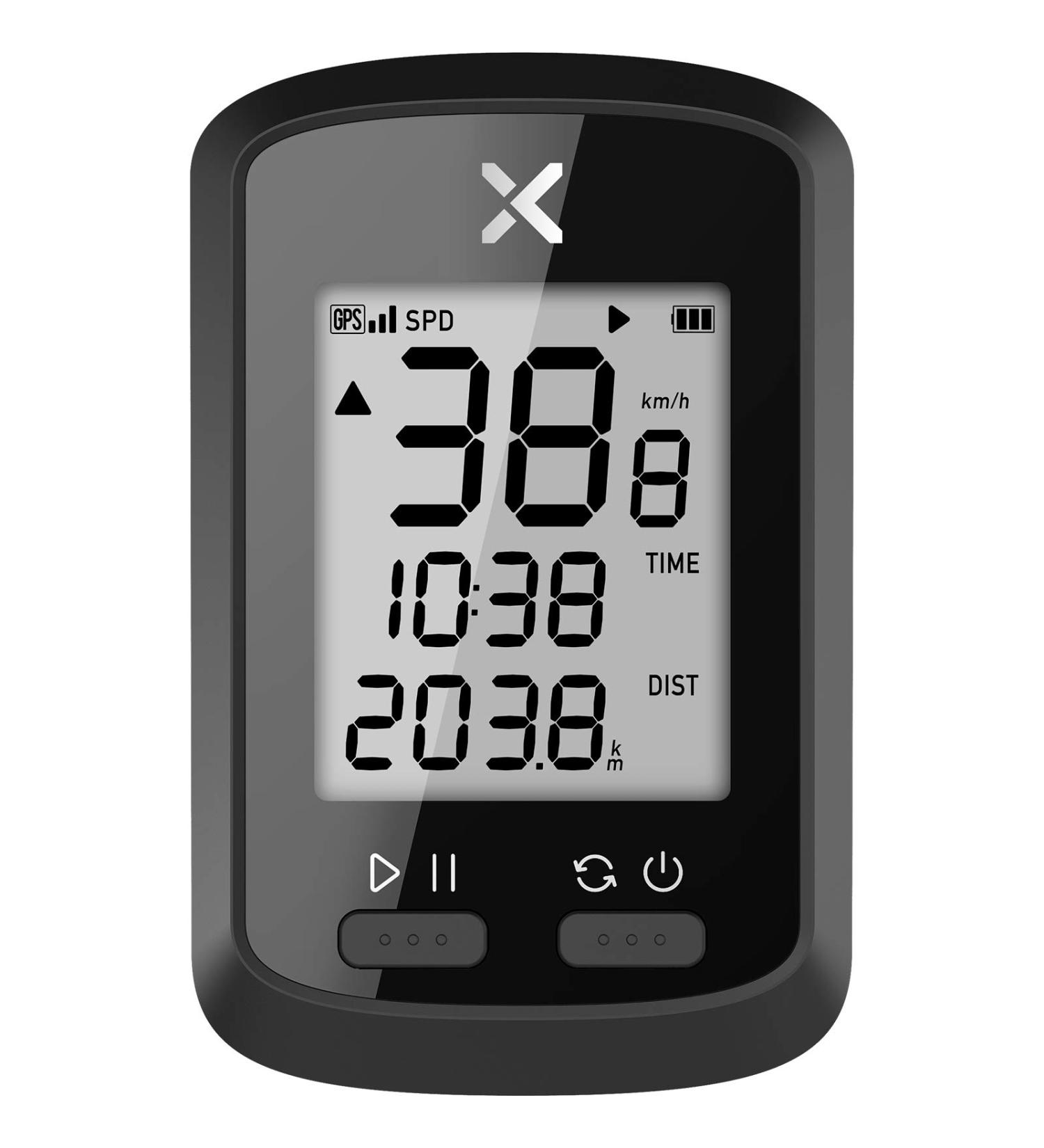 XOSS G GPS Bike Computer - Wireless Bluetooth Speedometer and Odometer for Cycling - Rechargeable and Waterproof - Fits All Bikes - Buy Online on GoSupps.com