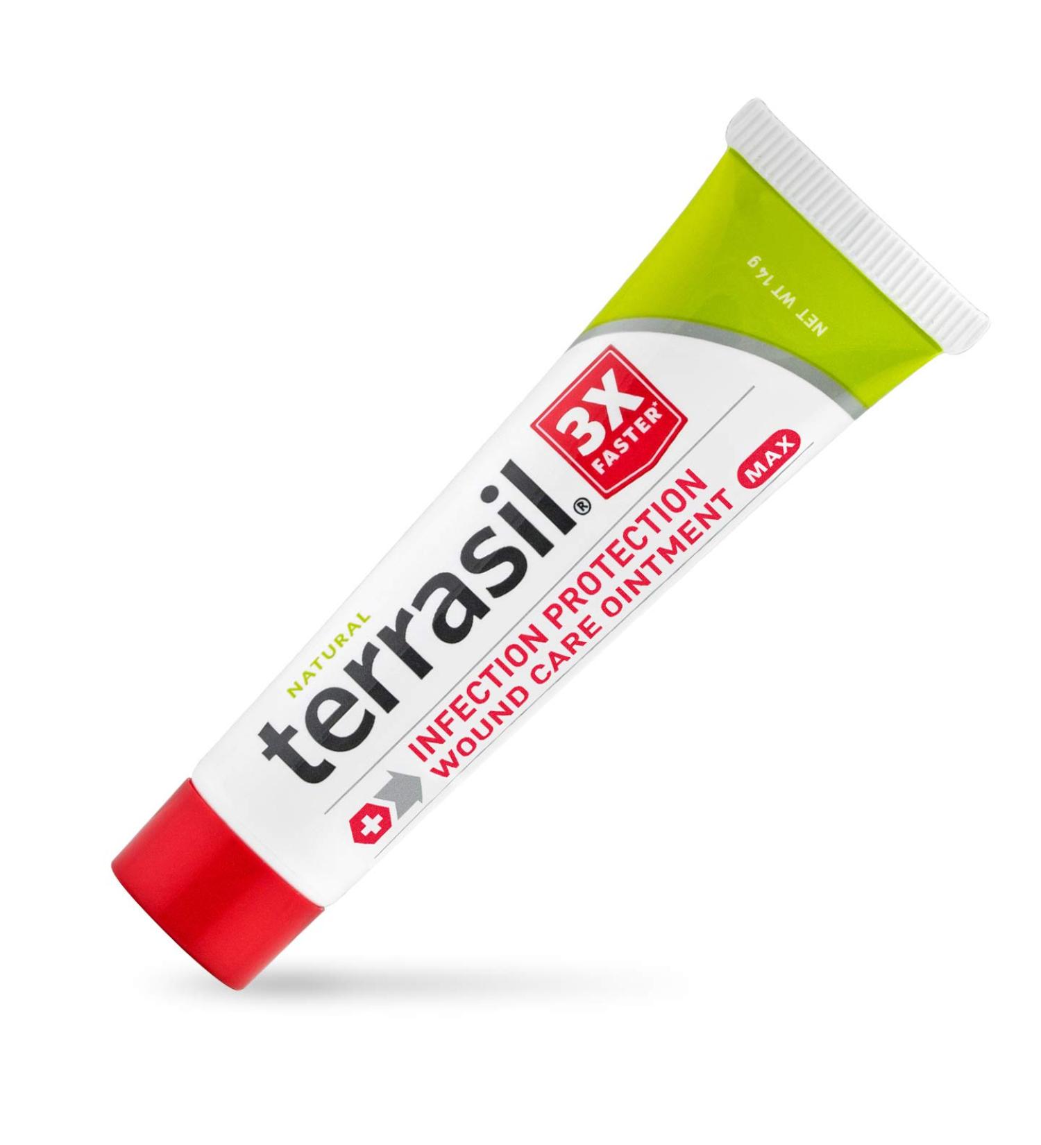 Terrasil Wound Care 14g Max | 3X Faster Healing for Bed/Pressure Sores, Diabetic Wounds, Ulcers, Cuts, Scrapes, Burns | Homeopathic Infection Relief | Pack of 1 - Buy Online on GoSupps.com