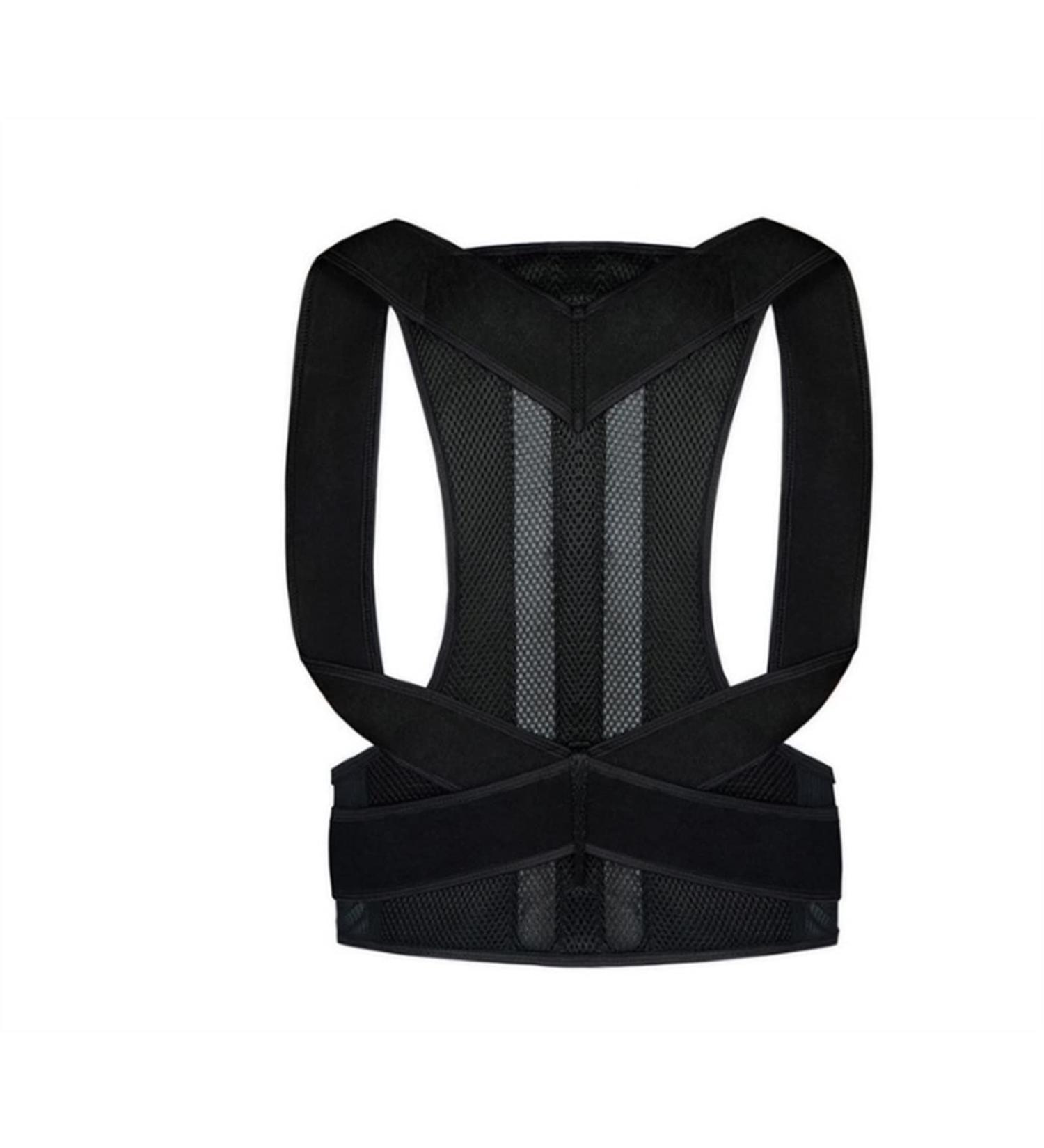 Posture Corrector Posture Corrector Back Posture Brace Clavicle Support Stop Slouching And Hunching Adjustable Back Trainer (Black L) Better life Black M - Buy Online on GoSupps.com