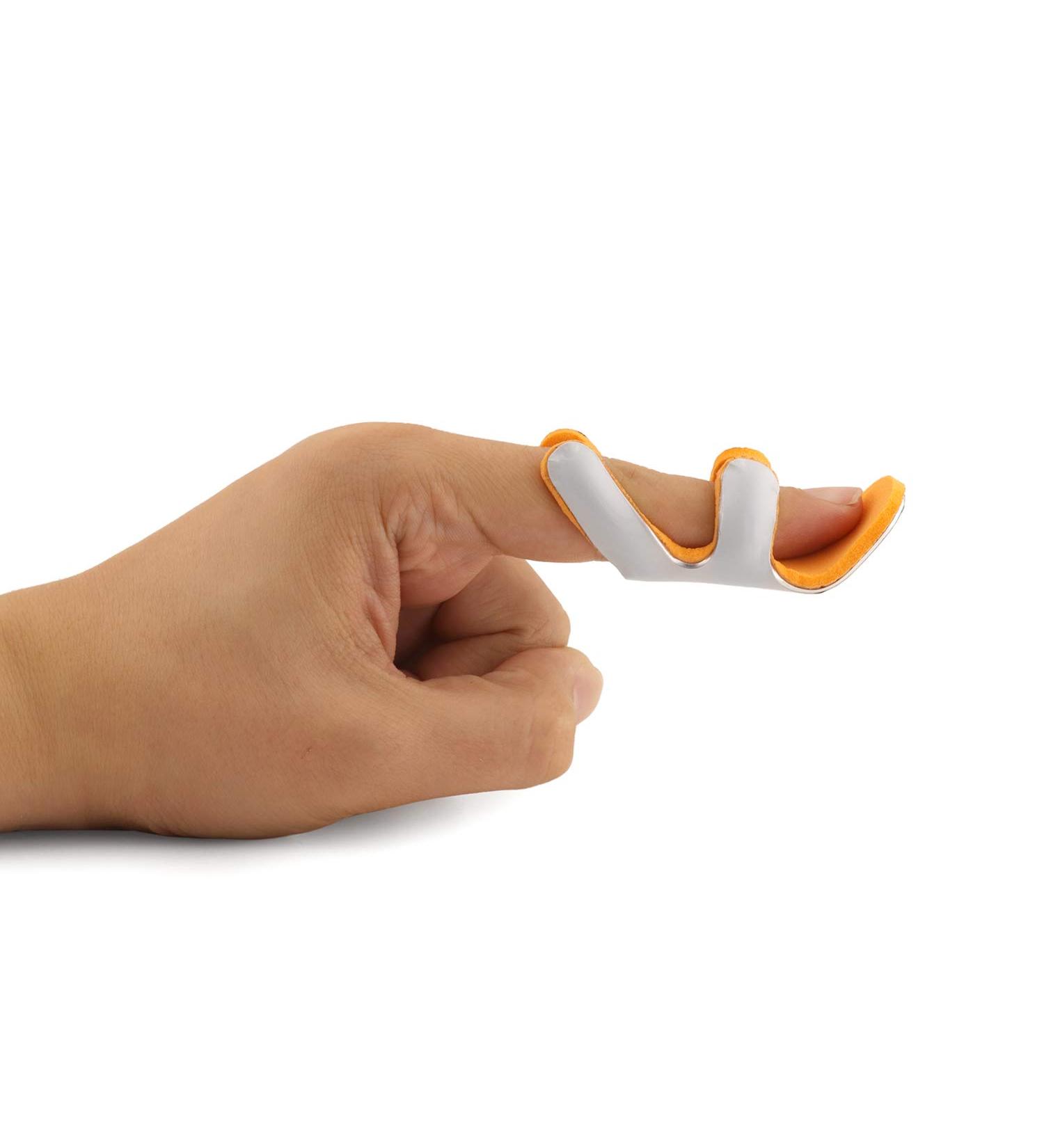 Soles Frog Style Finger Splint (Medium) - Comfortable Support for Injury Relief | International Shipping Available - Buy Online on GoSupps.com