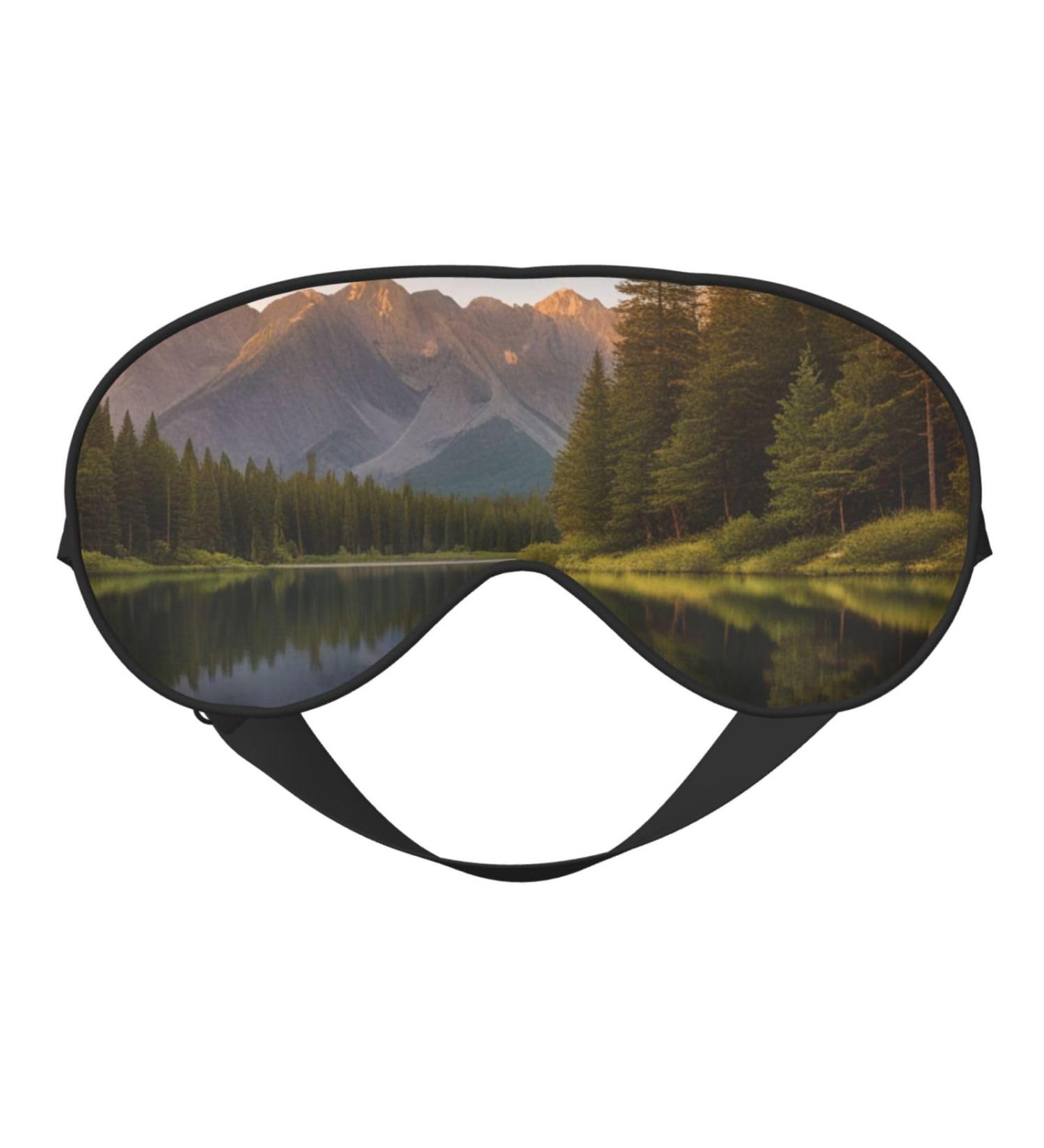 Soft Sublime Serenity Eye Mask | Adjustable Breathable Sleep Mask | Light Blocking & Double-Sided Comfort - Buy Online on GoSupps.com