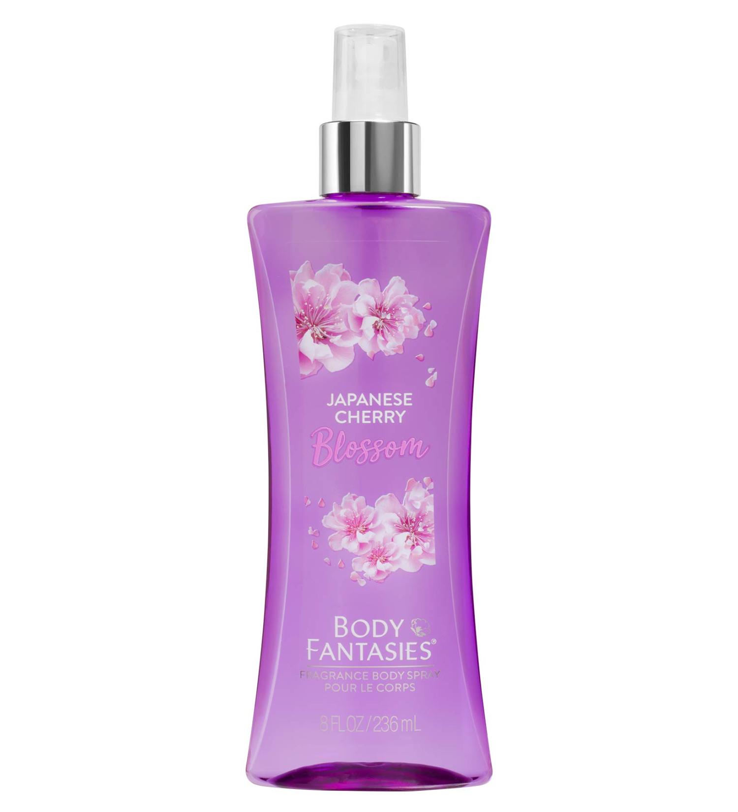 Body Fantasies Signature Japanese Cherry Blossom Body Spray - 8 Fl Oz - Buy Online on GoSupps.com