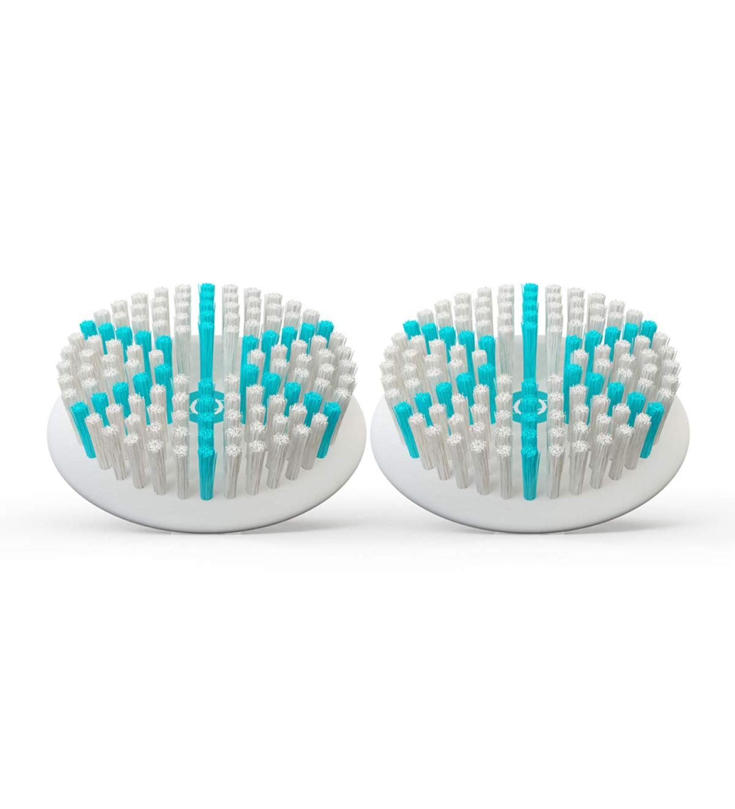 TAO Clean Replacement Daily Care Brush Heads Replacement Heads (2 Heads) Daily Care Brush Replacement Heads for the TAO Clean Electric Face Cleansing Brush and Cleaning Station Daily Care Replacement