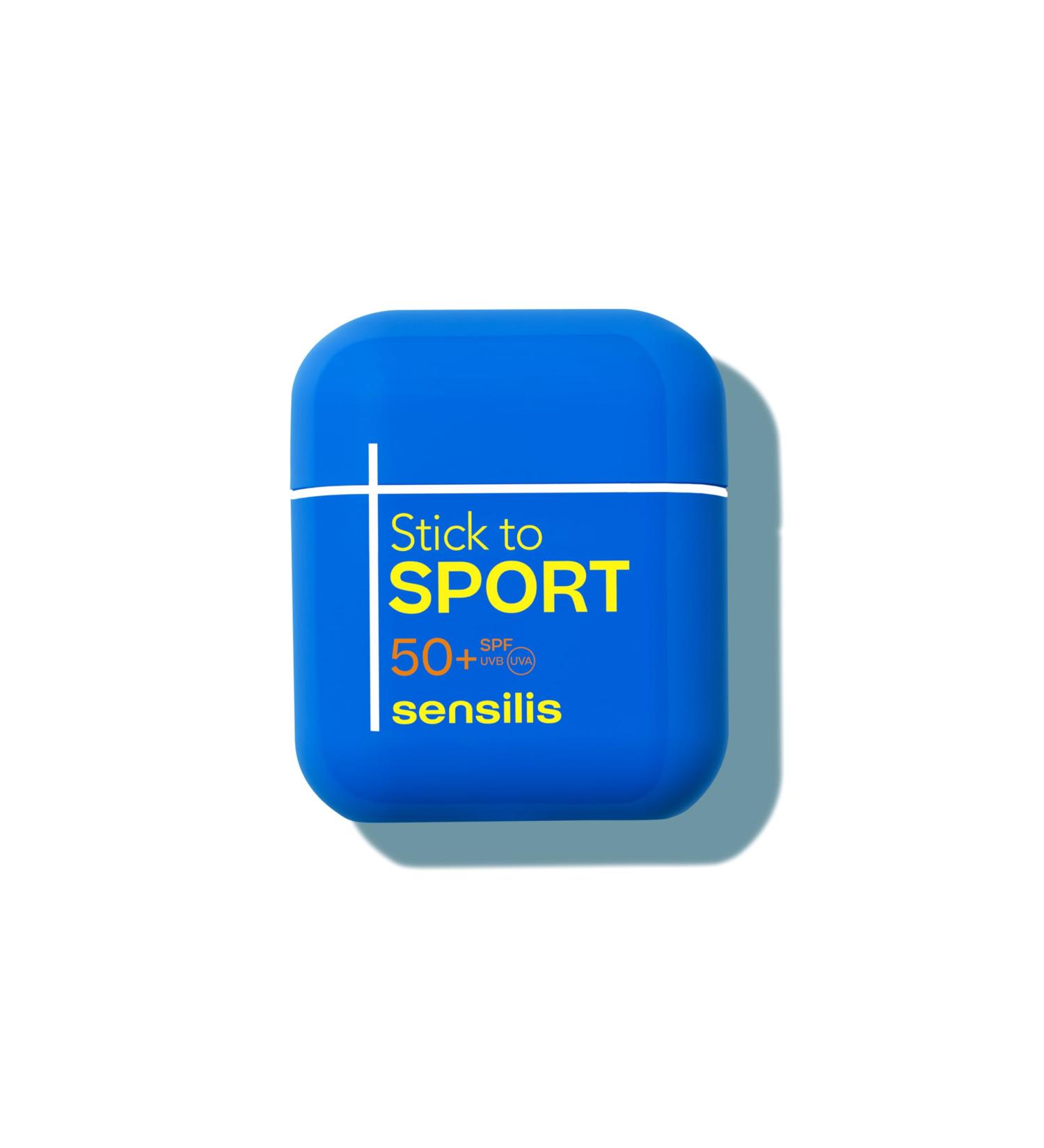 Dermofarm SAU Sensilis SPF50 Sport stick sunscreen stick protects the skin against UVB and UVA rays prevents aging invisible finish precise use all skin types stick 10 g - Buy Online on GoSupps.com
