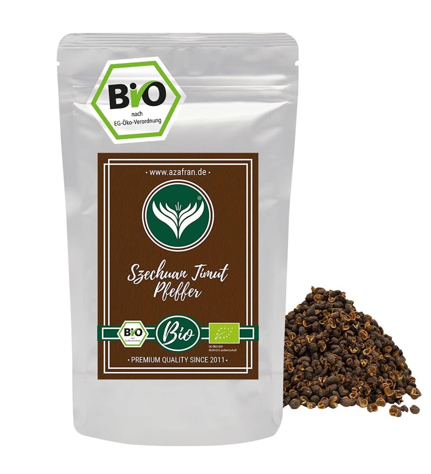 Buy Organic Timut Nepalese Sichuan Pepper | Zanthoxylum Armatum 250g - Authentic Flavor for International Shipping - Buy Online on GoSupps.com
