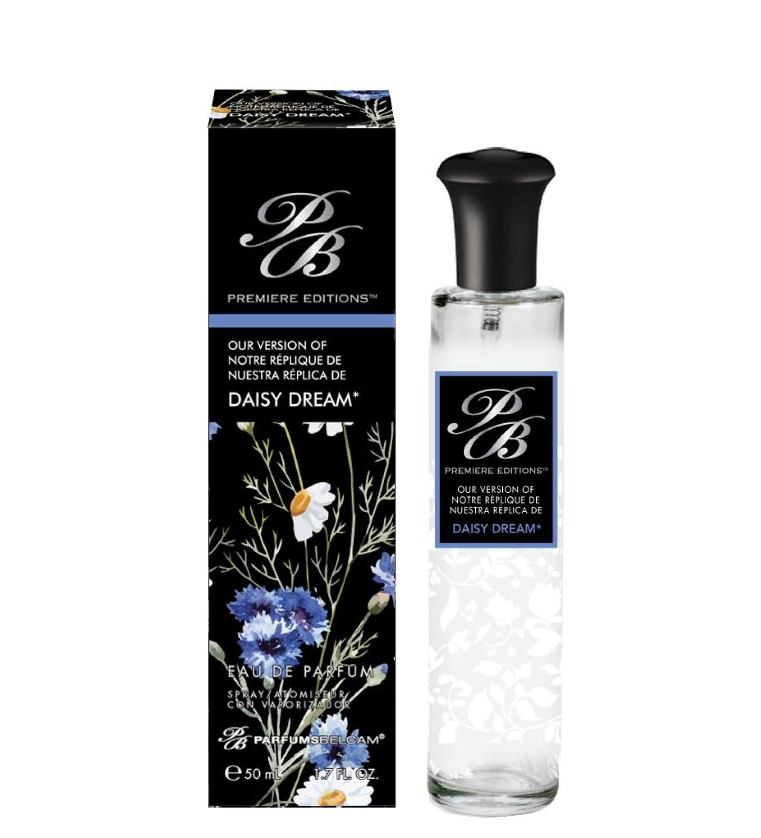 PB ParfumsBelcam Premiere Editions Version Eau De Parfum Spray for Women Daisy Dream 1.7 Fluid Ounce Our version of Daisy Dream