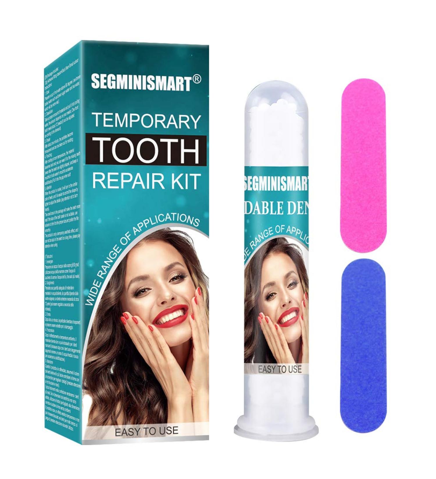 Provisional Dentures & Temporary Dental Repair Kit - Perfect for Halloween & Cosplay | Shop Now! - Buy Online on GoSupps.com
