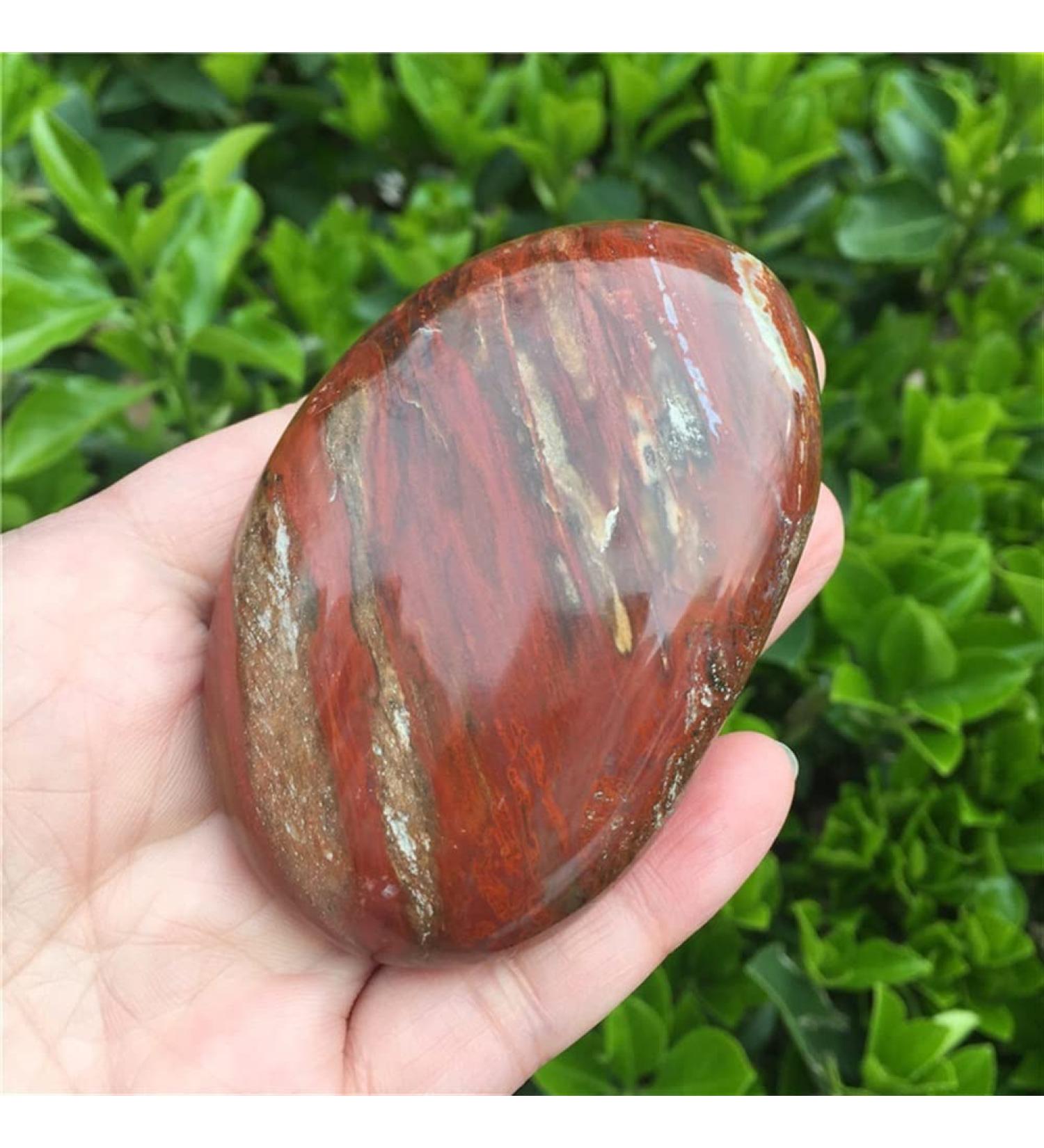 Natural Crystal Rough Natural Crystal Rough Specimen Natural Wood Stone Palm Stone Crystal Stone Irregular Smooth Polished Pebble ReikiChakra StoneStone - Buy Online on GoSupps.com