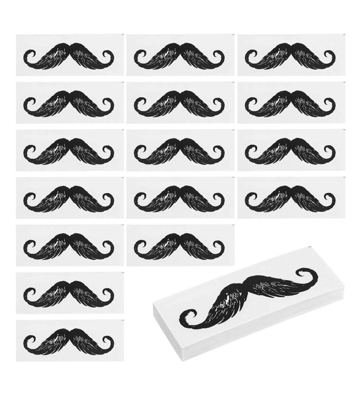SEWACC 100 Autocollants Barbe Moustache en Polypropyl ne Petite Taille Protecteurs Auto-Adh sifs pour pilation Nez Protection Peau Accessoires pilation Cire Kit 100 Pi ces Usage - Buy Online on GoSupps.com
