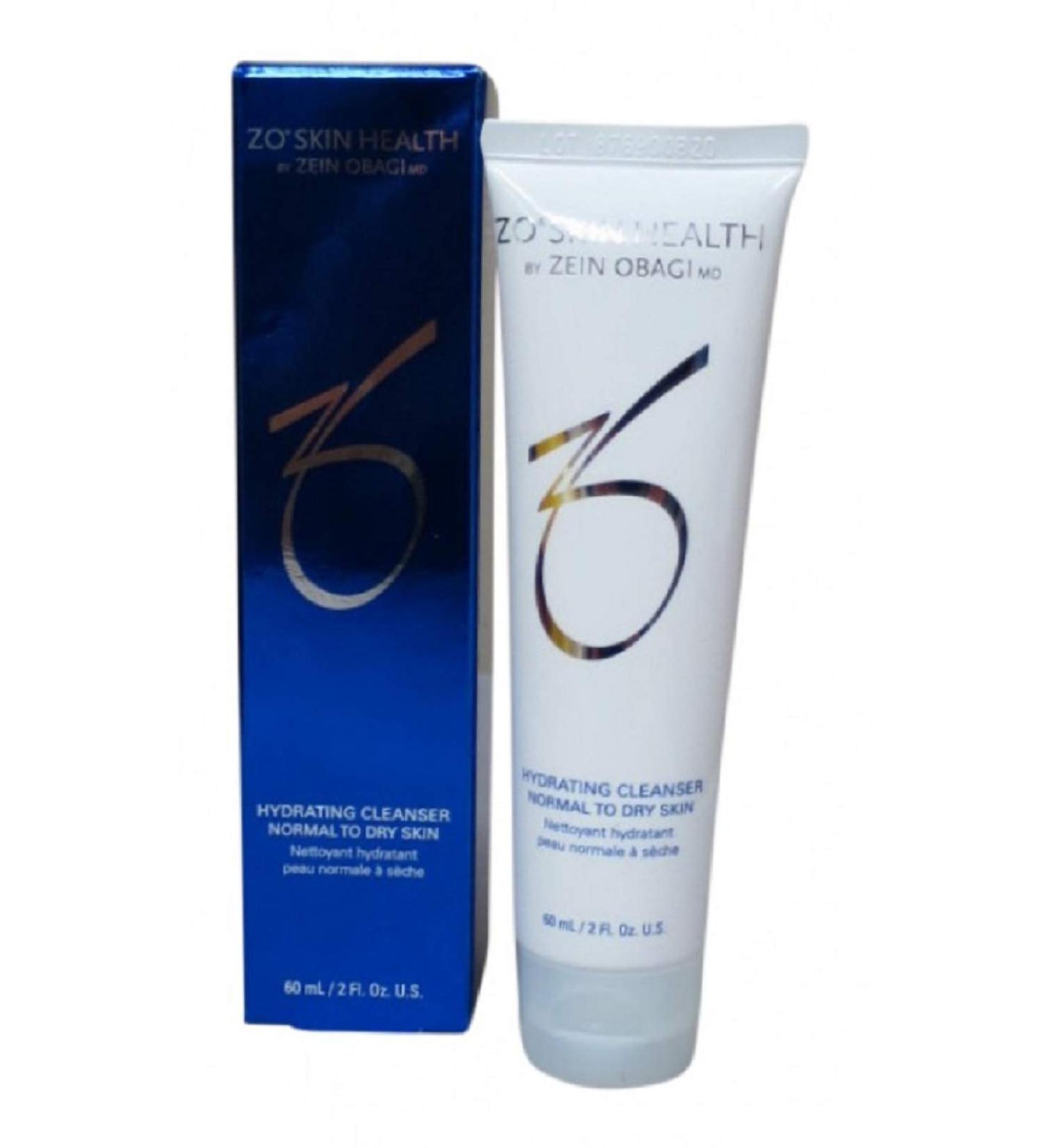 ZO SKIN HEALTH Hydrating Cleanser Normal to Dry Skin Travel Size 2 Fl. Oz.