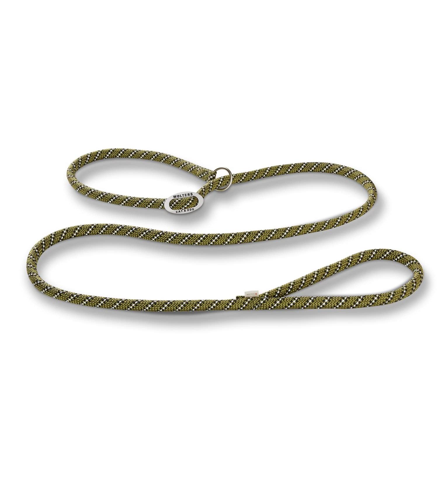 Wolters Moxon leash Everest reflective size: 180 cm x 9 mm colour: olive/black 180 cm x 9 mm olive/black