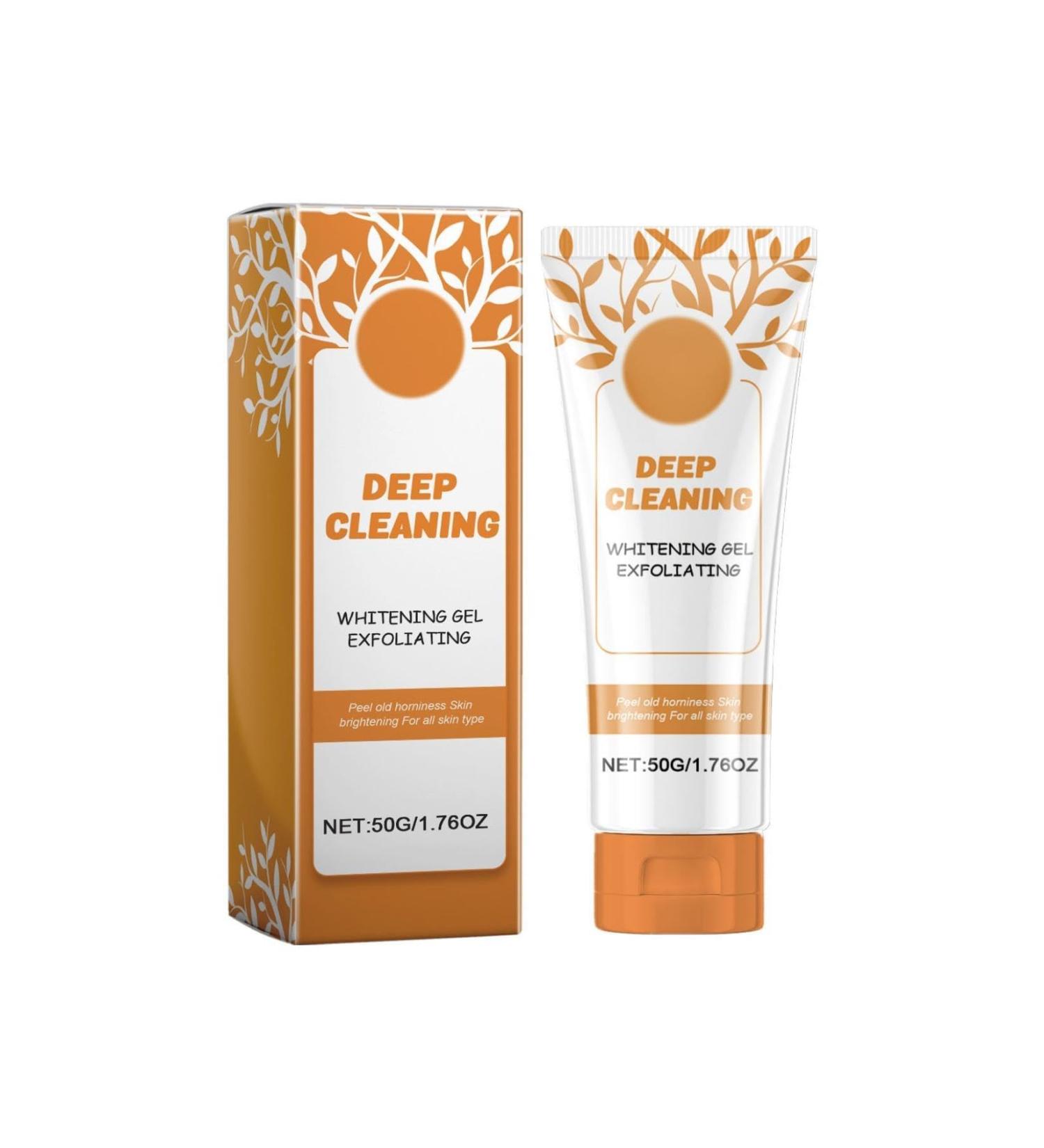 Orange Exfoliating Whitening Gel Body Whitening Gel Skin Lightening Scrub Skin Whitening Exfoliating Gel Orange Body Scrub Exfoliating Gel Face Whitening - Buy Online on GoSupps.com