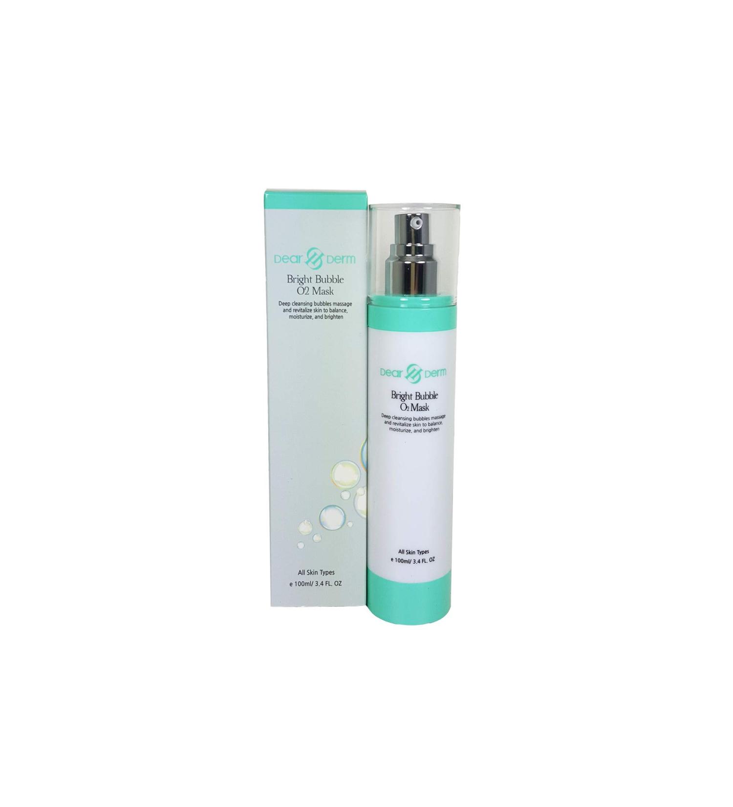 Dearderm Bright Bubble O2 Mask - Enhance Radiance & Hydration | International Shipping - Buy Online on GoSupps.com