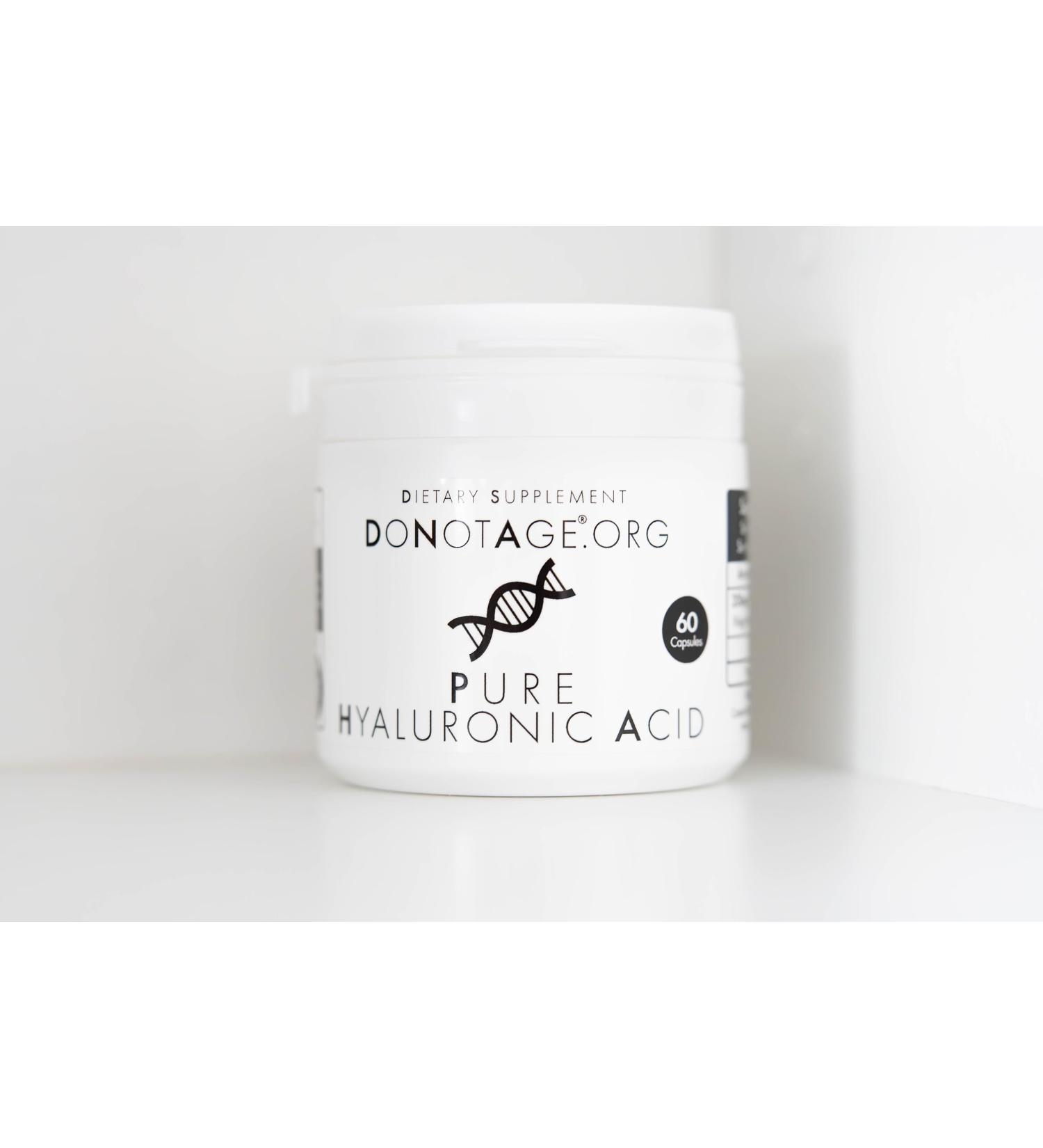 Potent Anti-Aging Hyaluronic Acid Capsules - 60 Count - Buy Online on GoSupps.com