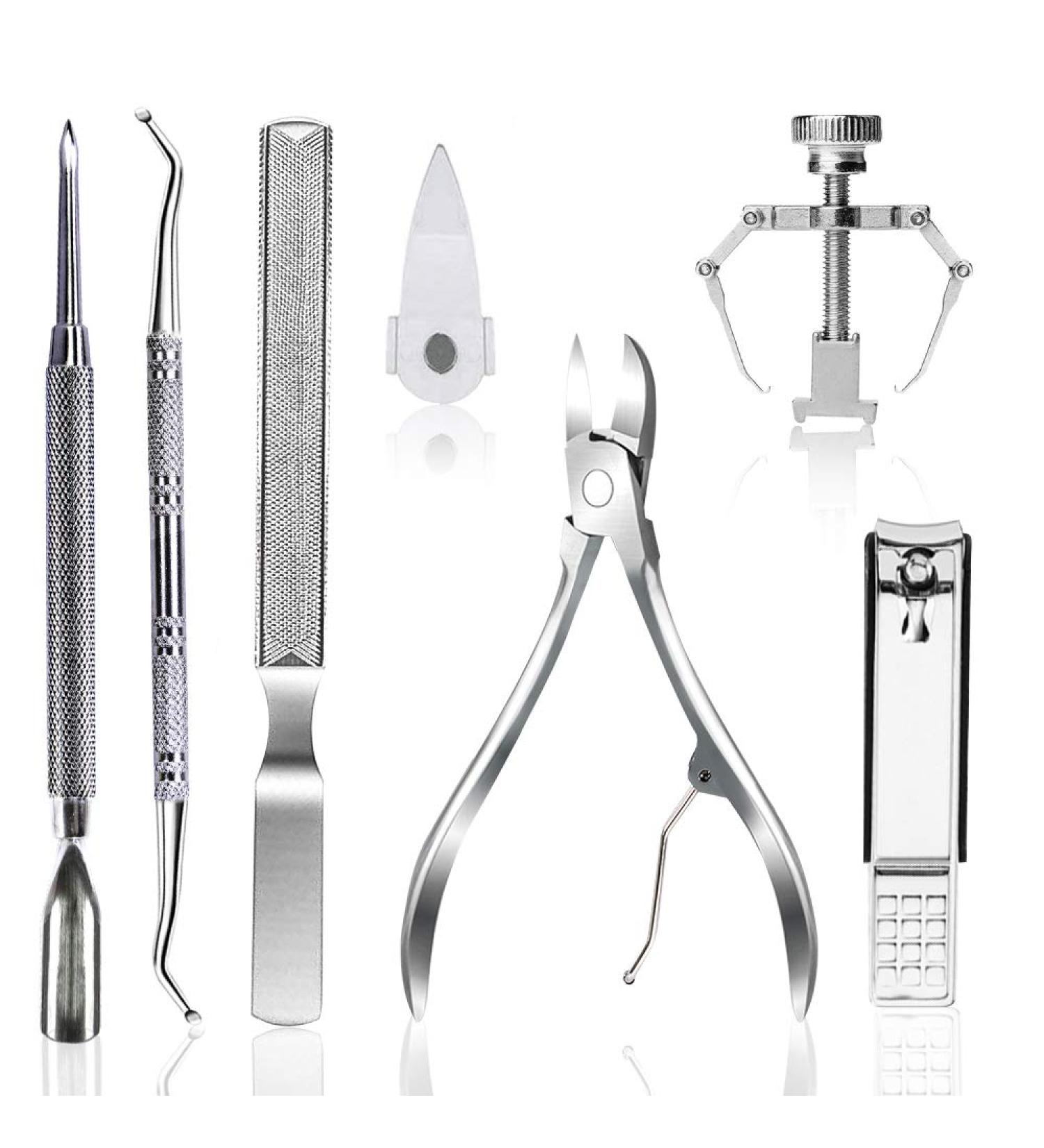 Kimihome Ingrown Toenail Treatment Set - Professional Clippers & Pedicure Tools for Thick & Ingrown Nails - Buy Online on GoSupps.com