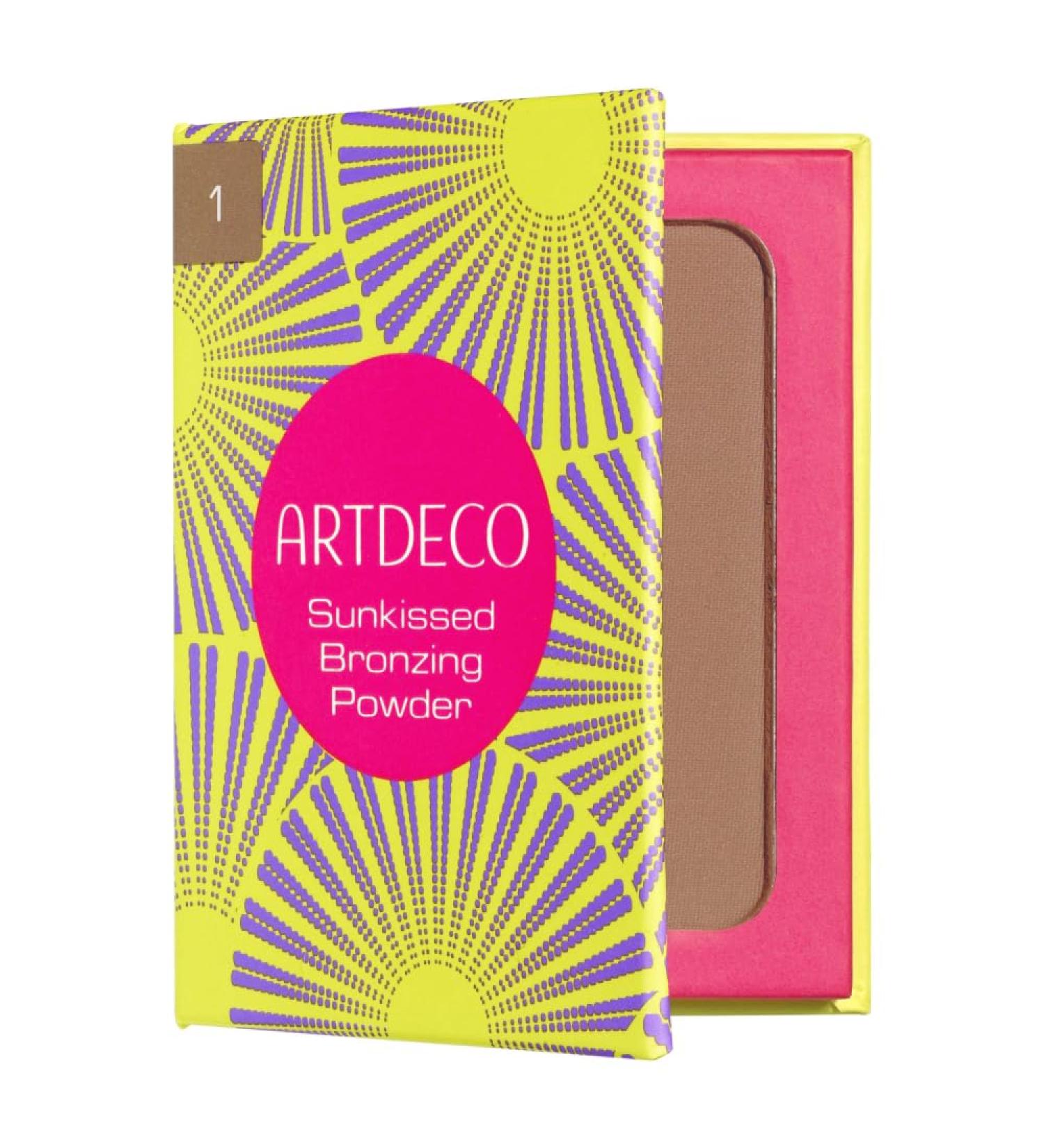 ARTDECO Bronzing Powder Compact - Long-Lasting Bronzer Refill 10g | Sunkisses 6g | International Shipping - Buy Online on GoSupps.com