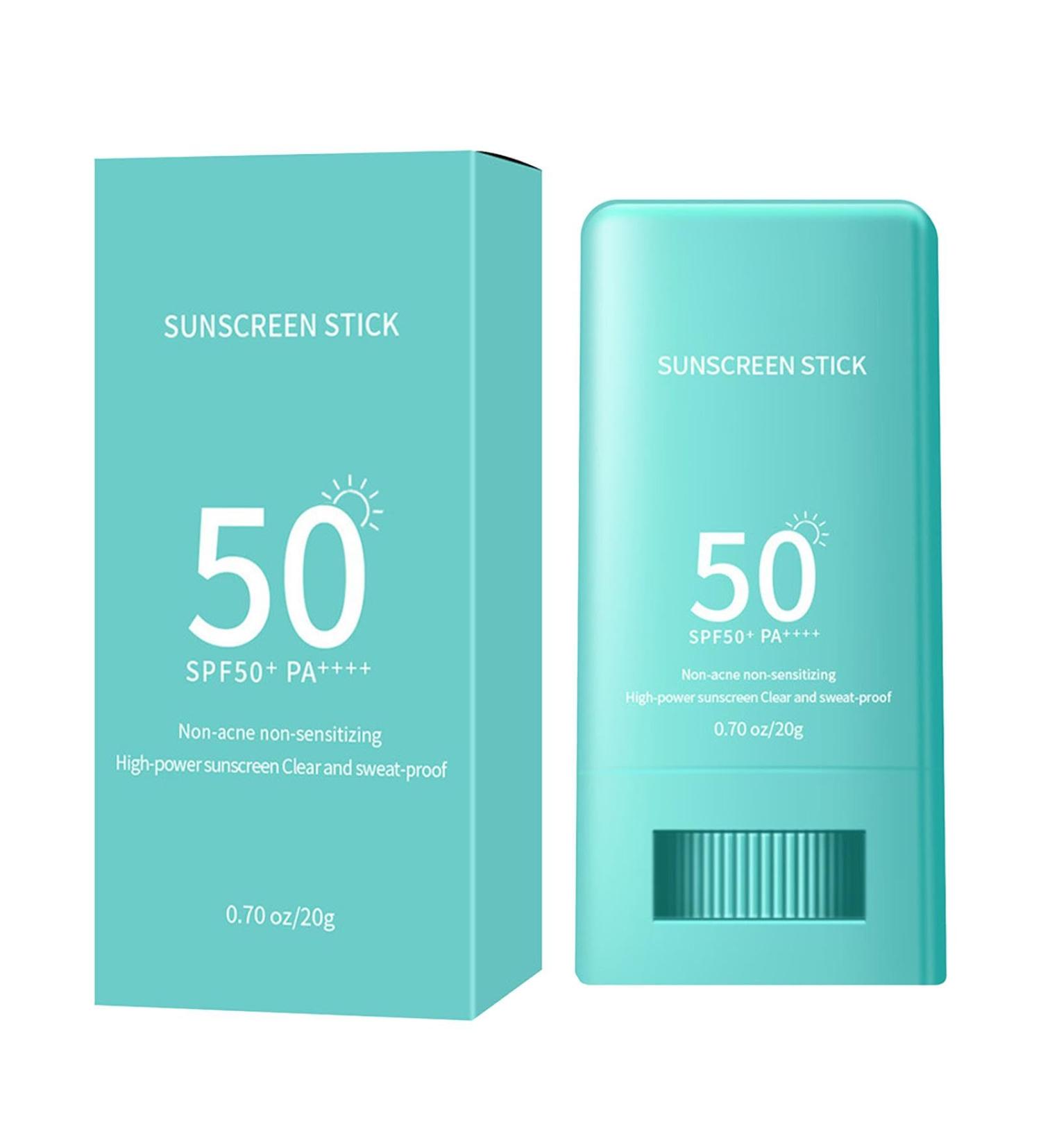 Oldmoom Sun Cream Stick SPF 50 Sunscreen Stick Sun Cream Face Stick UV Protetion Suncream Face& Body Sunscreen Long Lasting Sunscreen Easy Use for Surfer All Skin Types - Buy Online on GoSupps.com