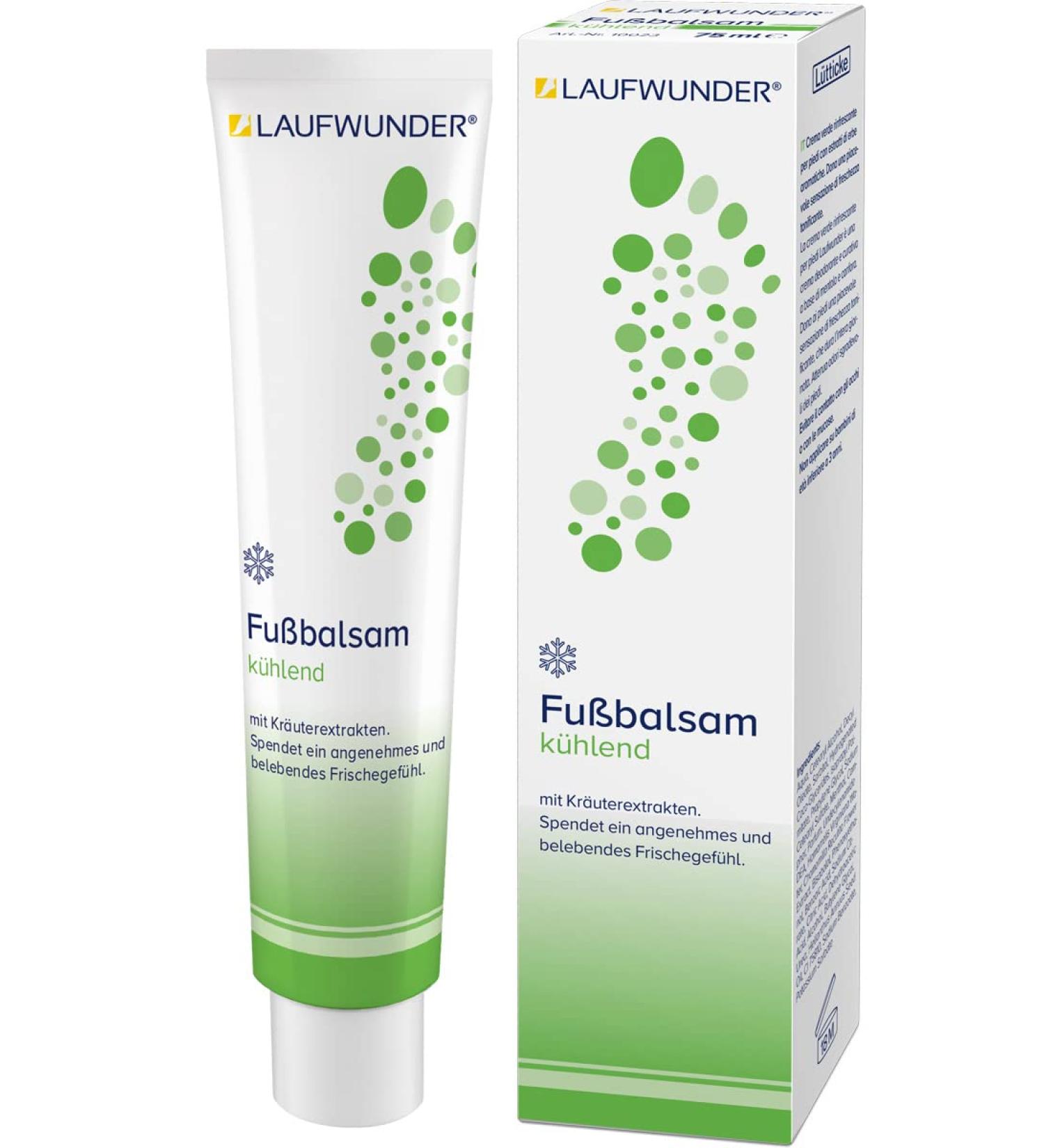 Running miracle foot balm cooling 75 ml