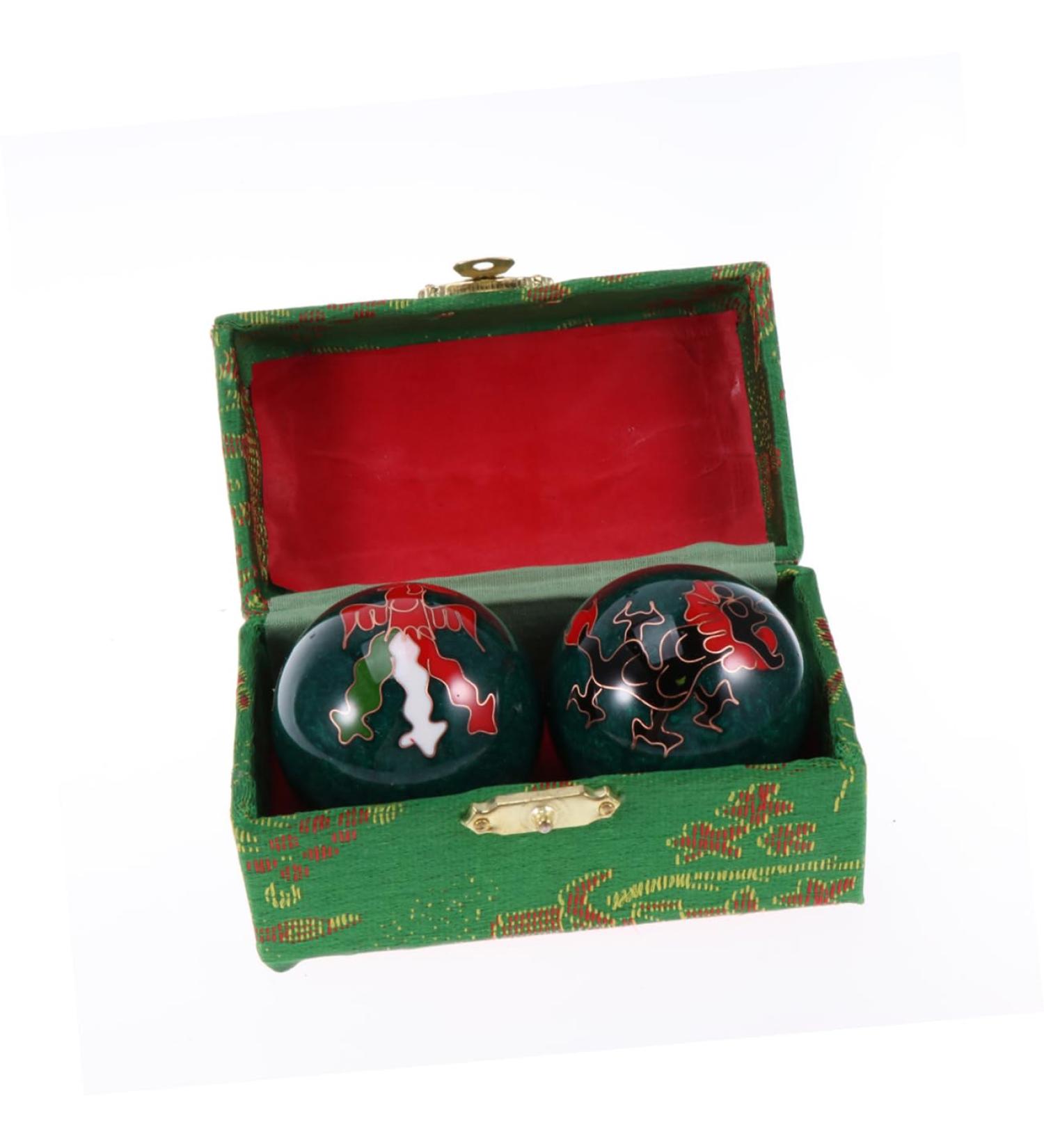 Frcolor Health Balls - Wrist & Finger Massage Tool for Stress Reduction | Fitness Massage Balls 5.00x5.00cm - Blue - Buy Online on GoSupps.com