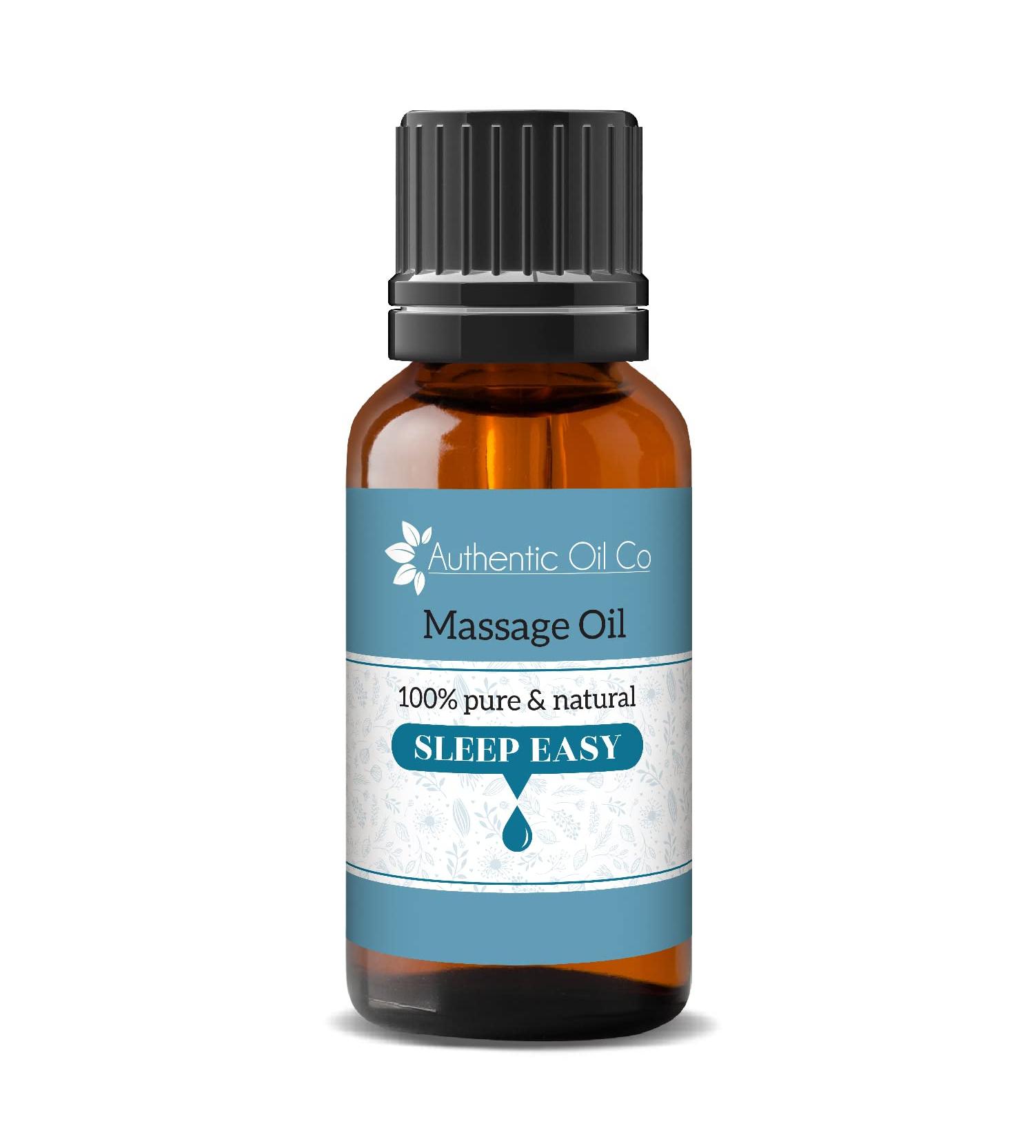 Sleep Easy Massage Oil Sleep Easy Massage Oil made of pure essential oils suitable for vegans and made without animal experiments nourishing and moisturizing (10 ml) 10 ml (1 Pack)