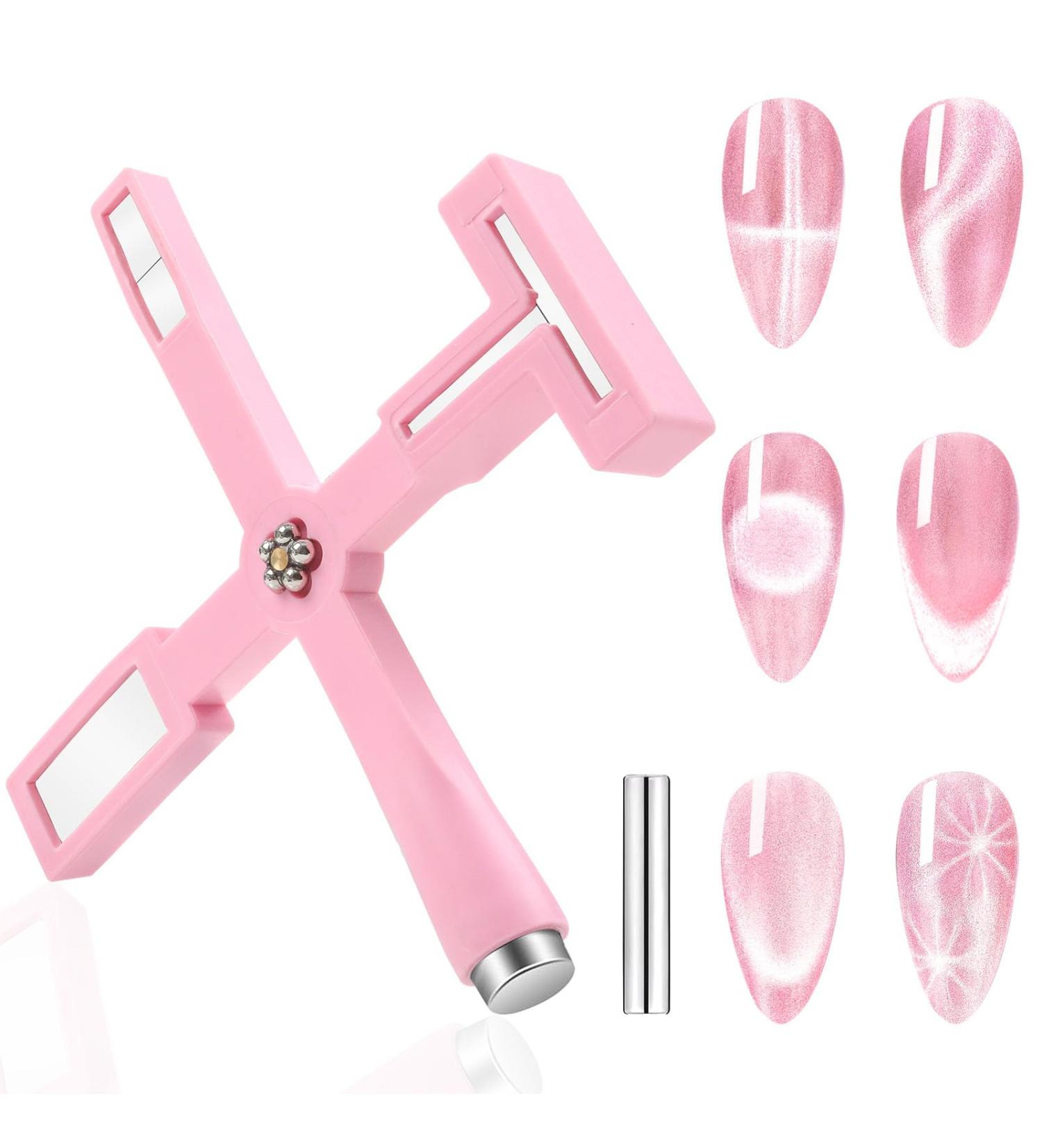 5 in 1 Magnetic Cat Eye Nail Pens - Upgrade for Stunning 3D Effect | Ideal Gel Polish & Silicone Cover - Buy Online on GoSupps.com