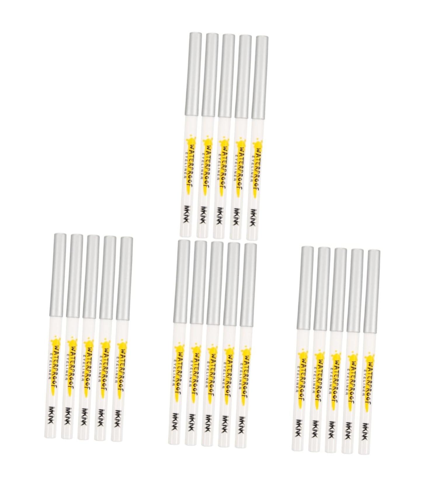 Baluue 20 Pcs White Lying Silkworm Pen Pencil Eyeliner White Eyeliner Cream Eyeshadow Women Cosmetics Abs - Buy Online on GoSupps.com