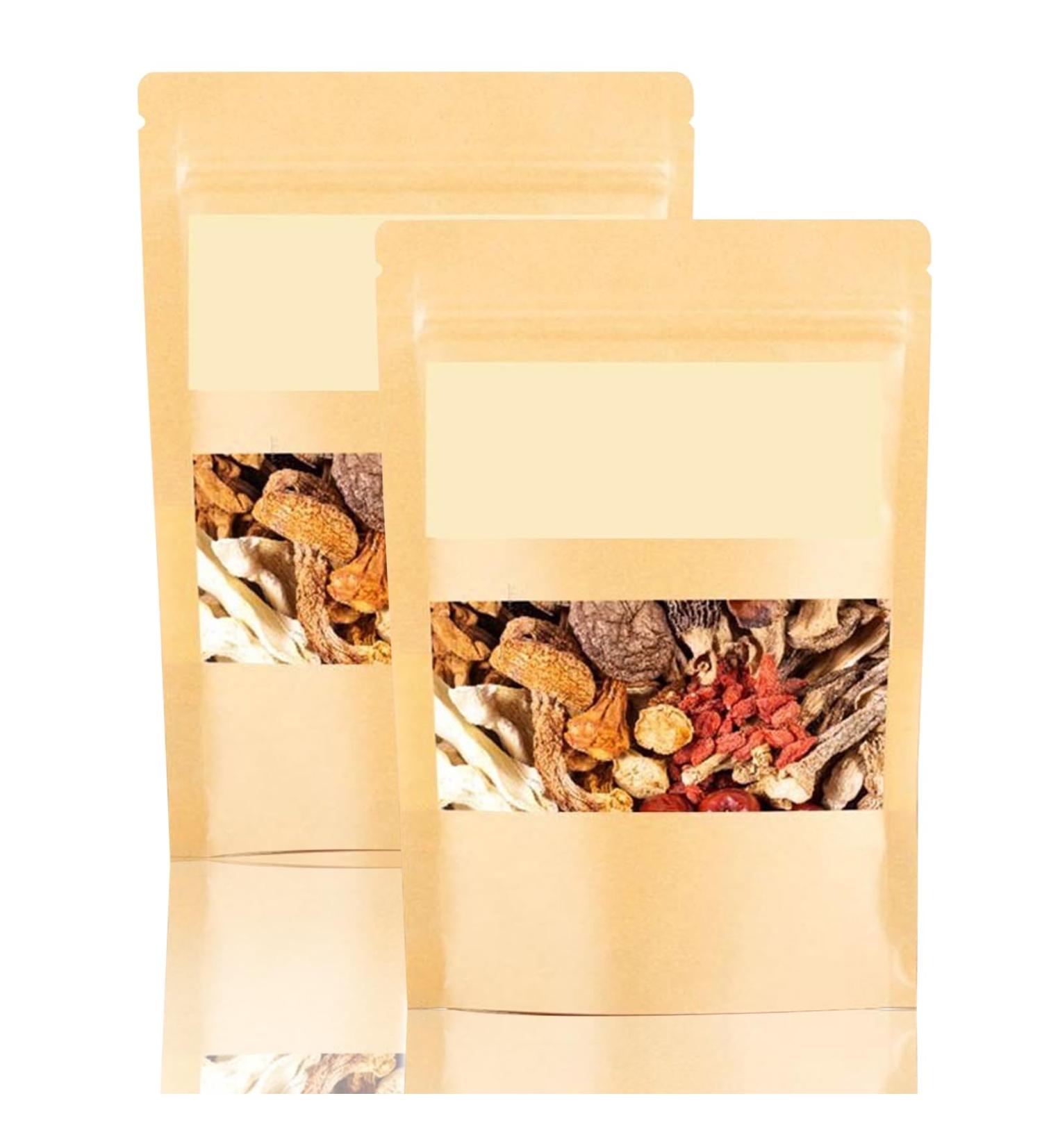 Soup Package Of 11 Types Of Mushrooms Dry Abalone Nutritious Mushroom Soup Packets Nutritious Mushroom And Herb Soup Set Mushroom Soup Bag (2Pcs) - Buy Online on GoSupps.com