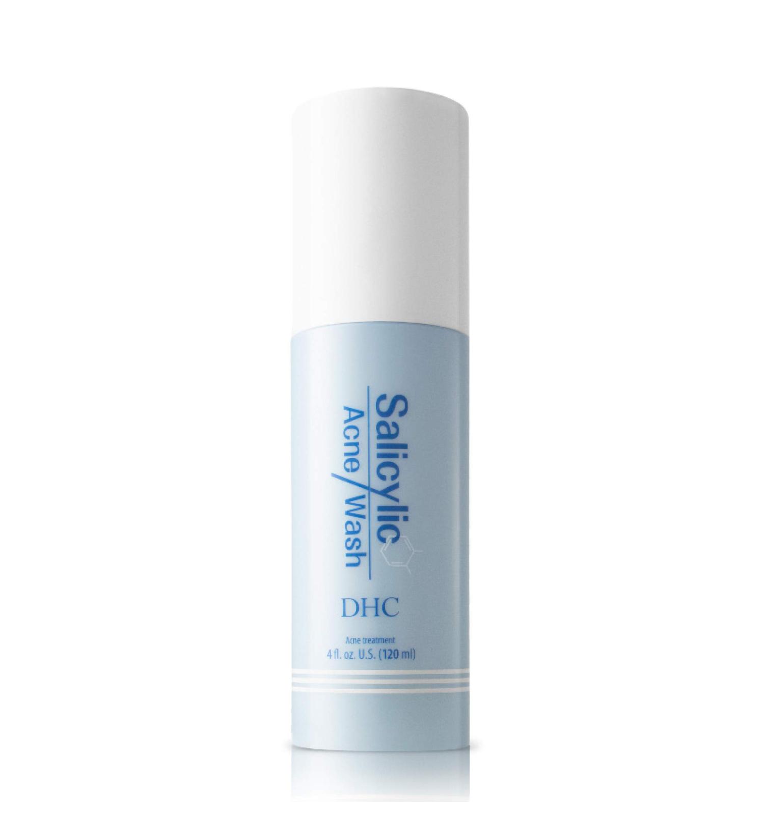 DHC Salicylic Acne Wash - Exfoliating Face Wash for Blemishes 2% Salicylic Acid Non-Drying & Fragrance-Free - Ideal for Acne-Prone Skin - 4 fl. oz - Buy Online on GoSupps.com