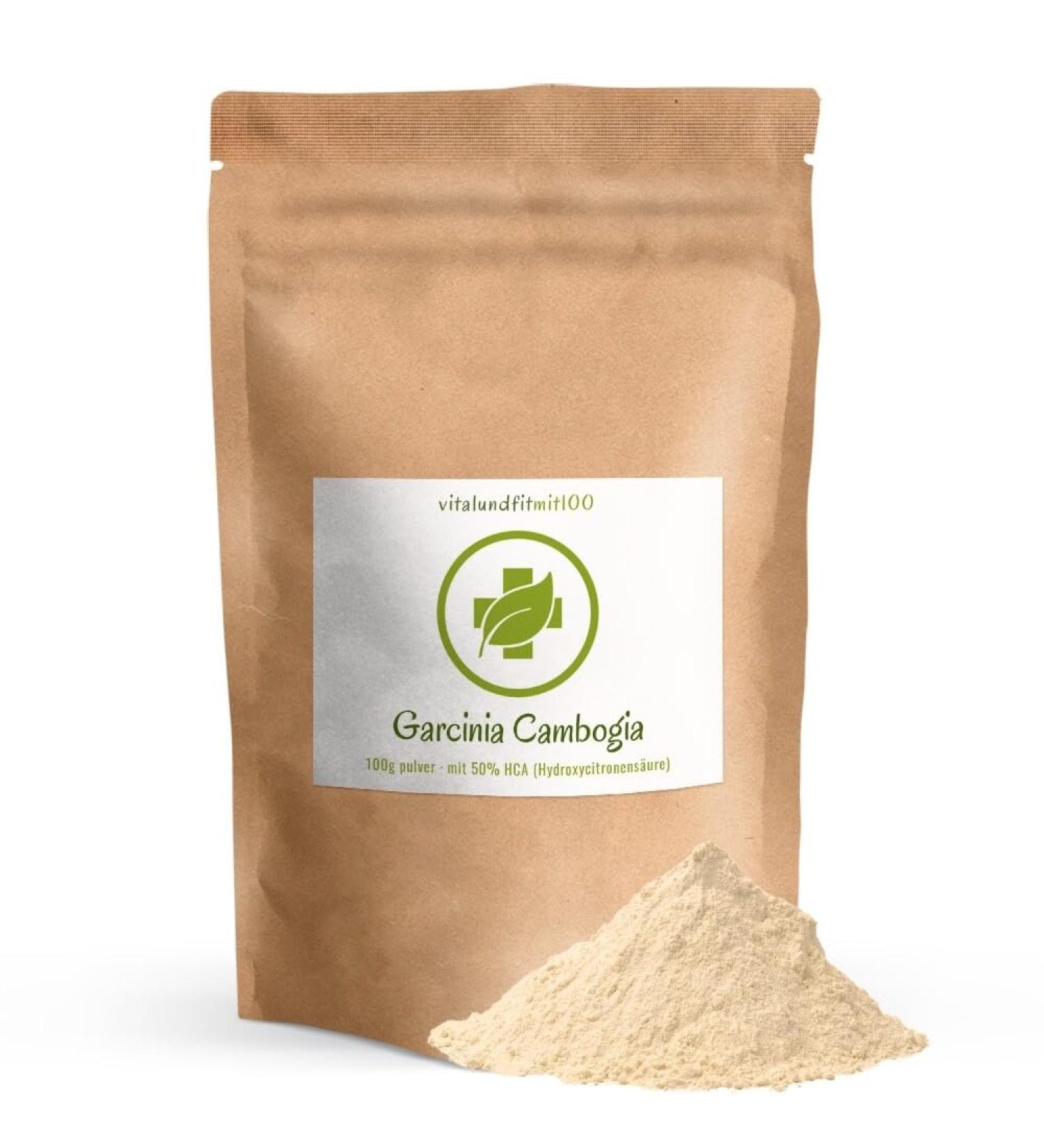 Garcinia Cambogia Powder 100g High Dosage Vegan GMO-Free Rich in Calcium & Vitamins A B C International Shipping Available - Buy Online on GoSupps.com