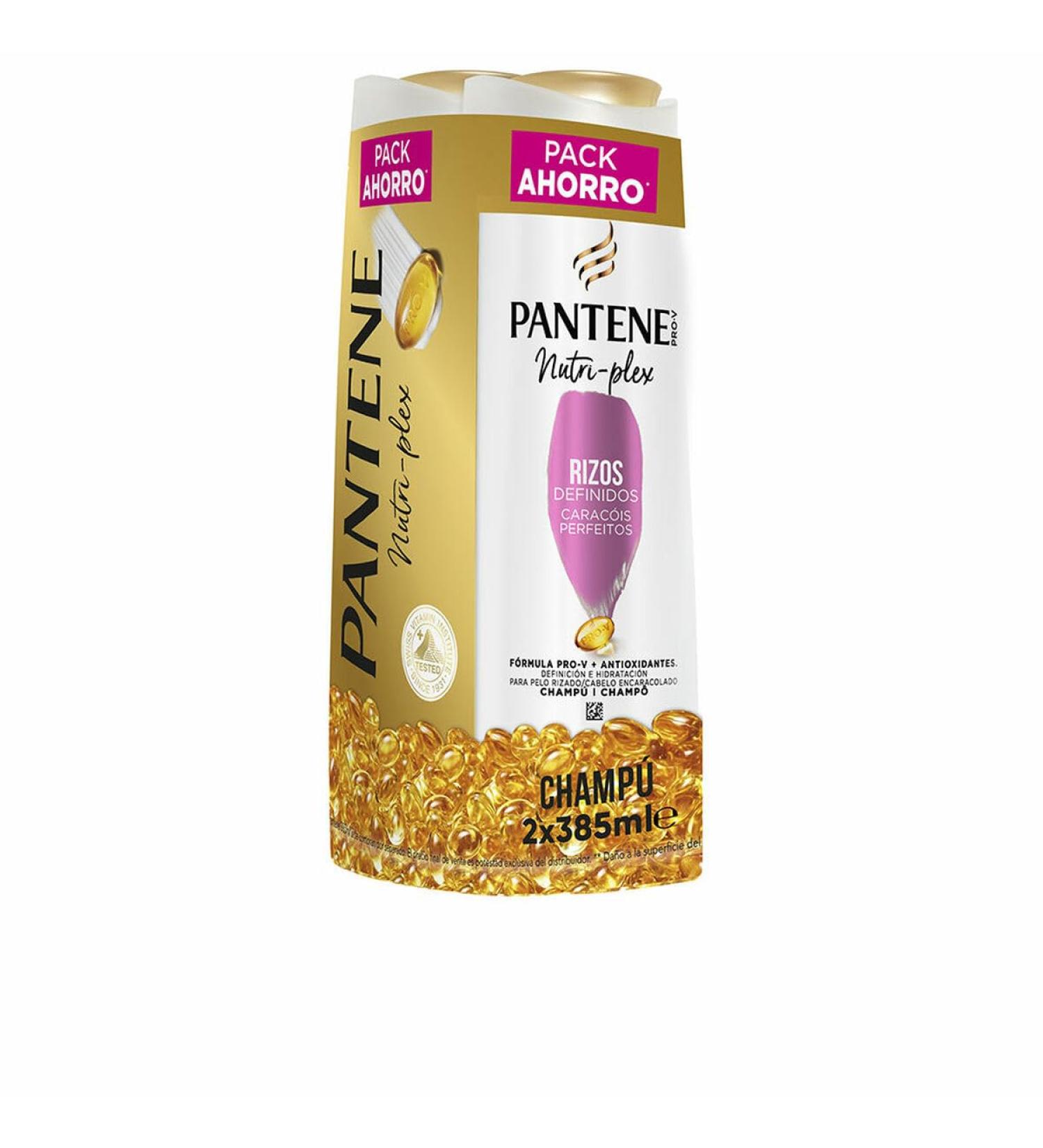 Pantene Rizos Definidos Champú Lote 2 X 385 Ml Mujer