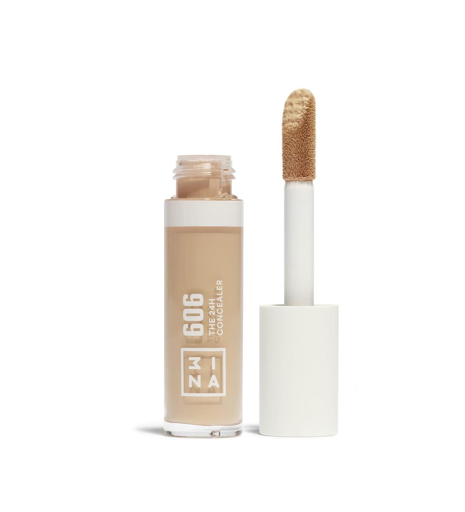 3INA MAKEUP - The 24h Concealer 675 - Dark Brown - Medium to Full Coverage - Long-lasting Formula - Liquid Concealer for Dark Circles and Blemishes - Vegan - Cruelty-Free - Buy Online on GoSupps.com