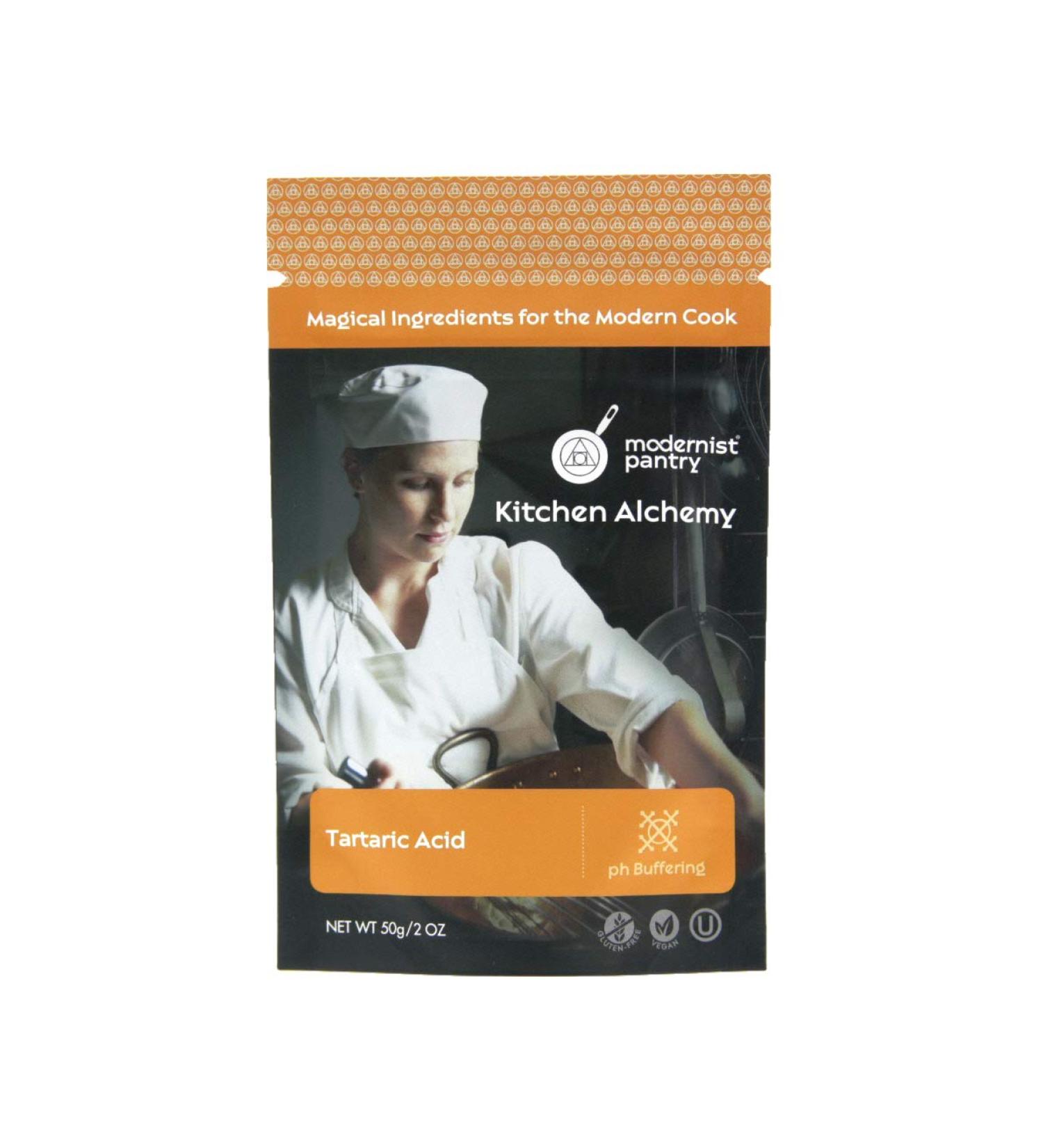 Pure Tartaric Acid  Non-GMO  Gluten-Free  Vegan  OU Kosher Certified - 50g/2oz - Buy Online on GoSupps.com