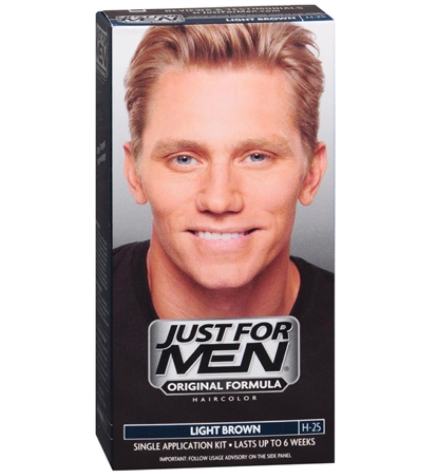 Just For Men Lt Brwn #25 Size 1ct Just For Men #25 Light Brown Haircolor