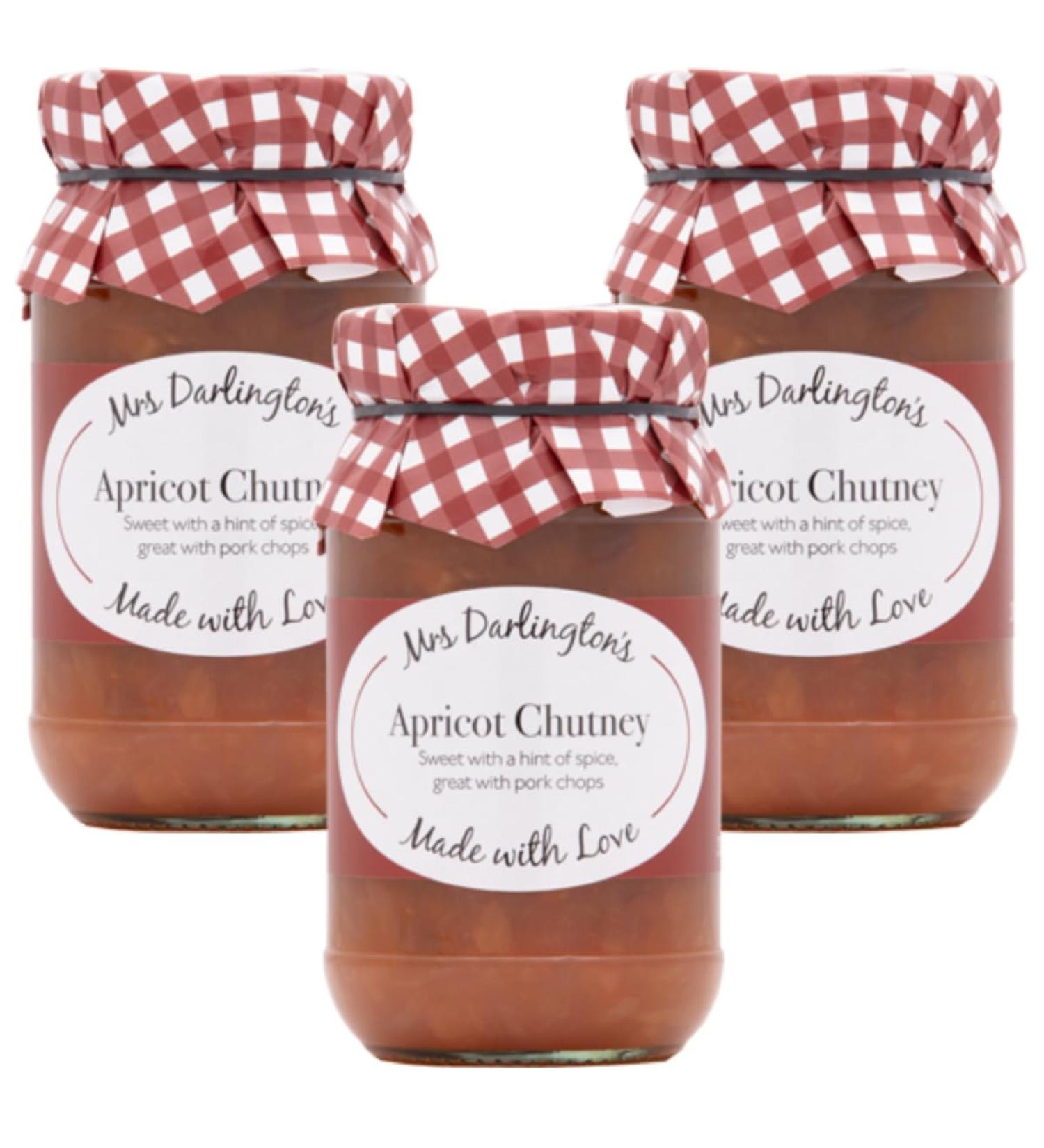 Mrs Darlington's Apricot Chutney - 312g - Pack of 3