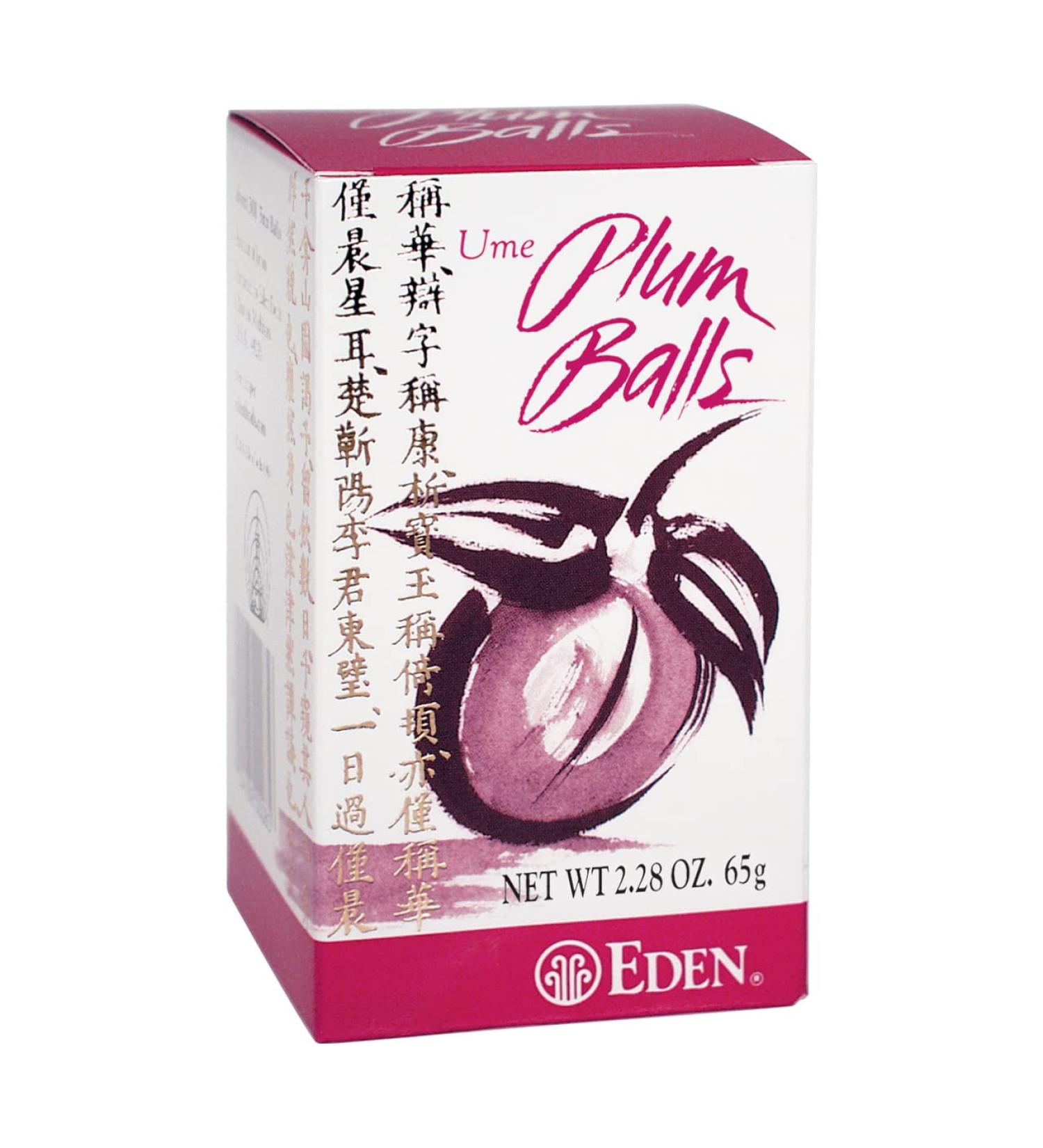 Eden Ume Plum Balls & Jinenjo Yam - 300g Ume Plum Concentrate | Natural Health Benefits - Buy Online on GoSupps.com