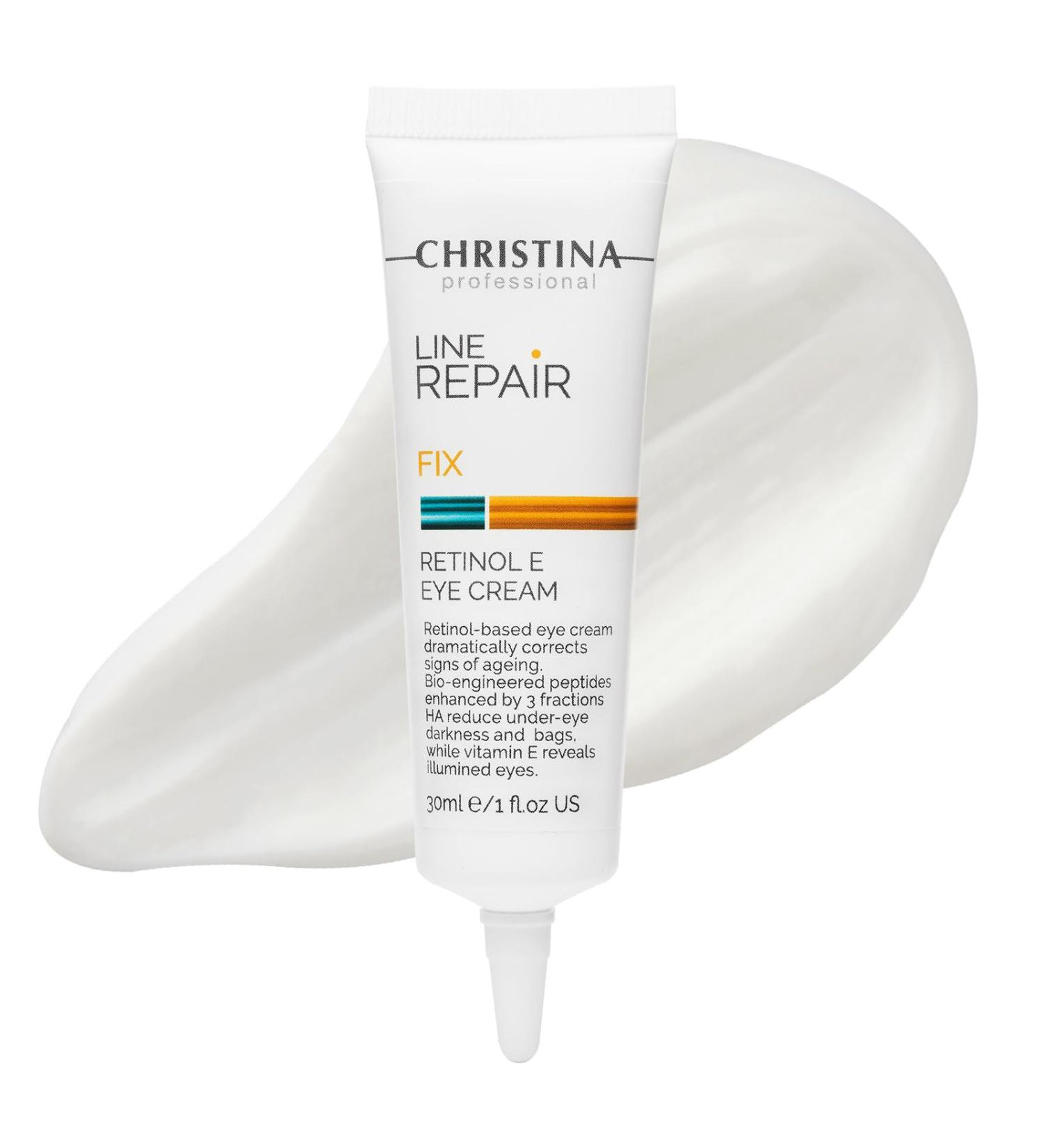 -CHRISTINA- Line Repair - Fix Retinol E Eye Cream For Normal Dry Skin - Buy Online on GoSupps.com