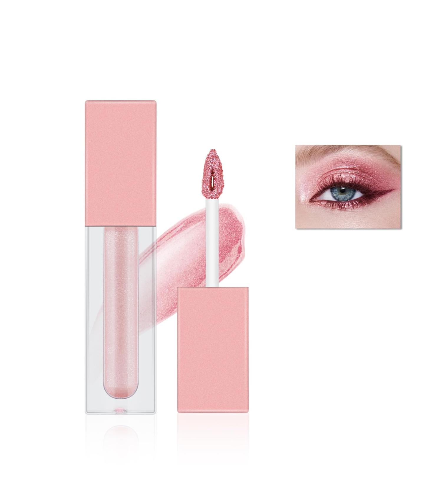 Liquid Glitter Eyeshadow - Metallic Shimmer Cream Quick-Drying Eye Highlighter | Multi-Dimensional Makeup for Stunning Eyes - Buy Online on GoSupps.com