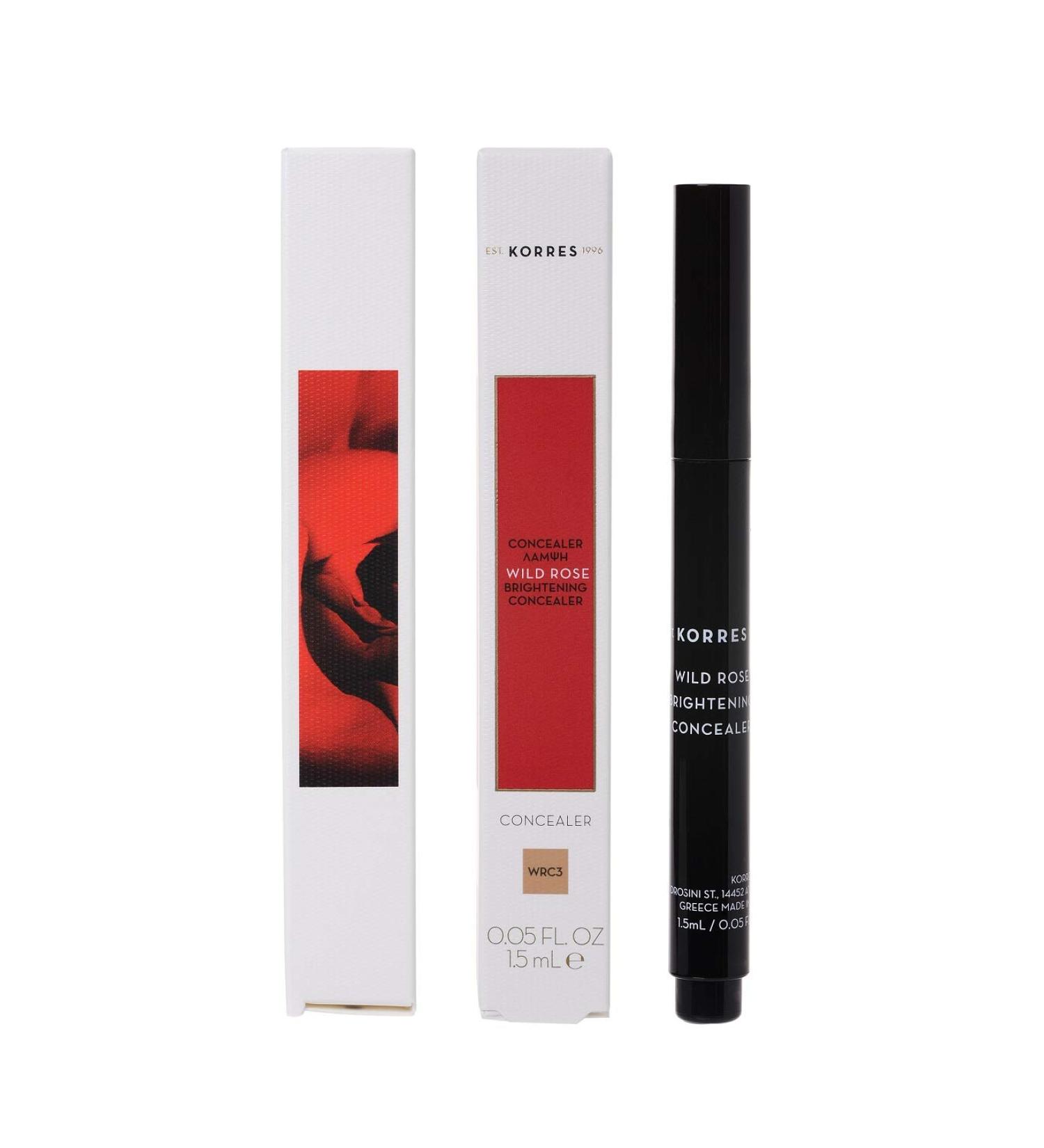 Korres WILD ROSE Concealer - WRC3 1 pack (1 x 1.5 ml)