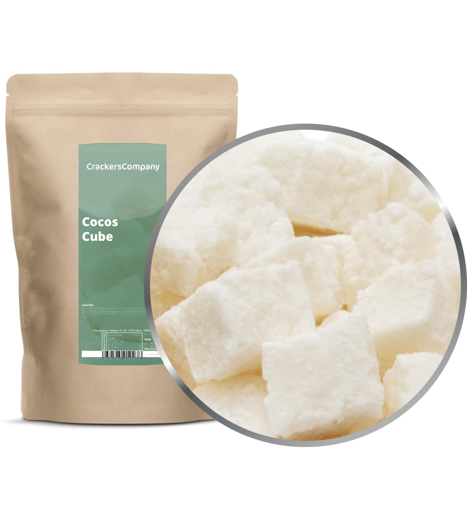 Premium Quality Candied Coconut Cubes | 3 x 500g | Low Fat Lactose Free Salt Free | Bulk ZIP Bag (1.5kg) - Buy Online on GoSupps.com