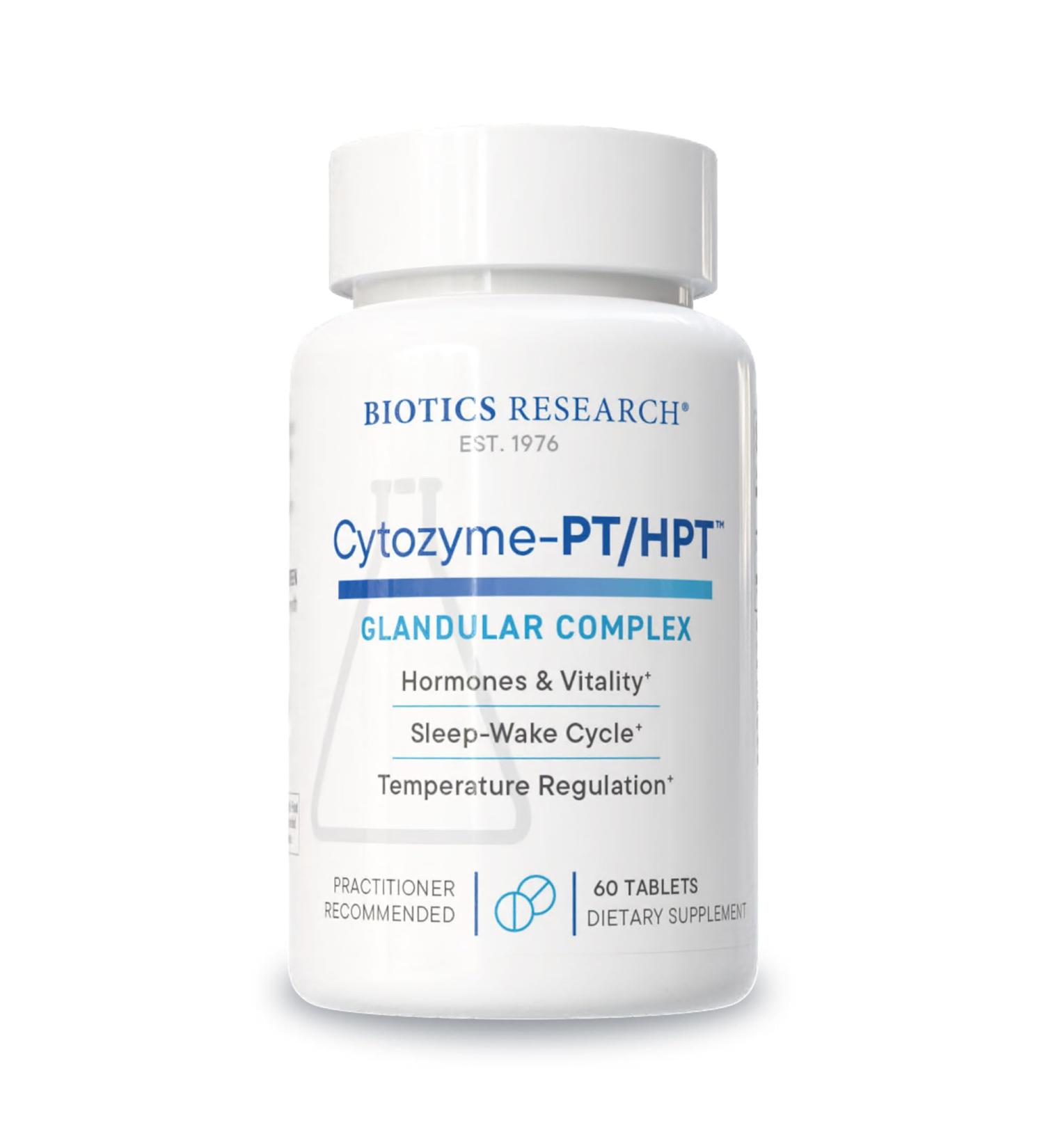 Biotics Research Cytozyme PT HPT Lamb Pituitary/Hypothalamus Complex Supports Function of The Pituitary Gland and Hypothalamus Adrenal Health Brain Boost 60 Tablets - Buy Online on GoSupps.com