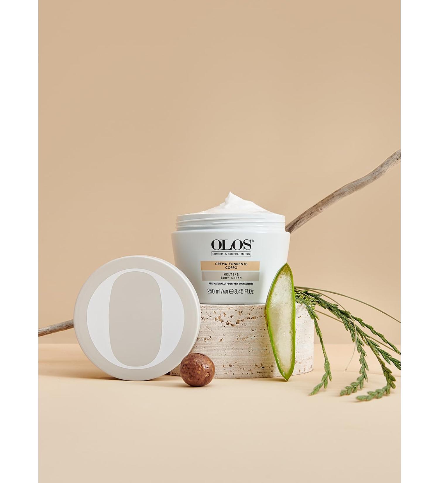 Olos Cr me Fondante Corps 250ml - Pour les peaux s ches et d shydrat es.